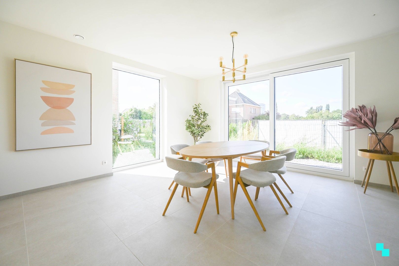 Halfopen nieuwbouwwoning in Wielsbeke foto 9