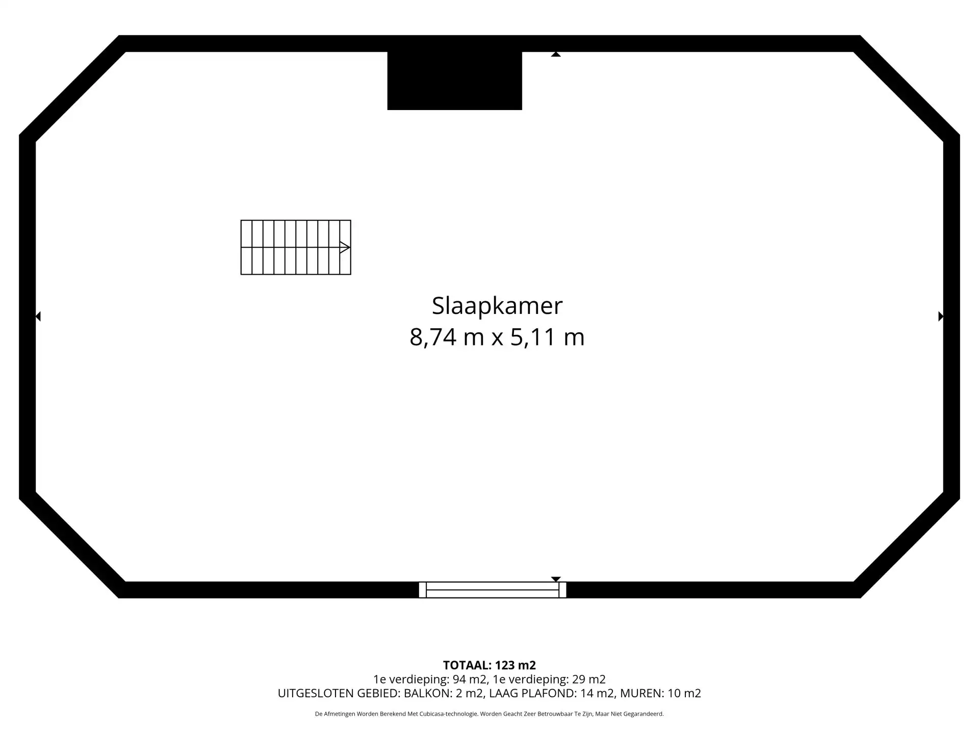 Appartement met twee slaapkamers, terras en garage foto 18
