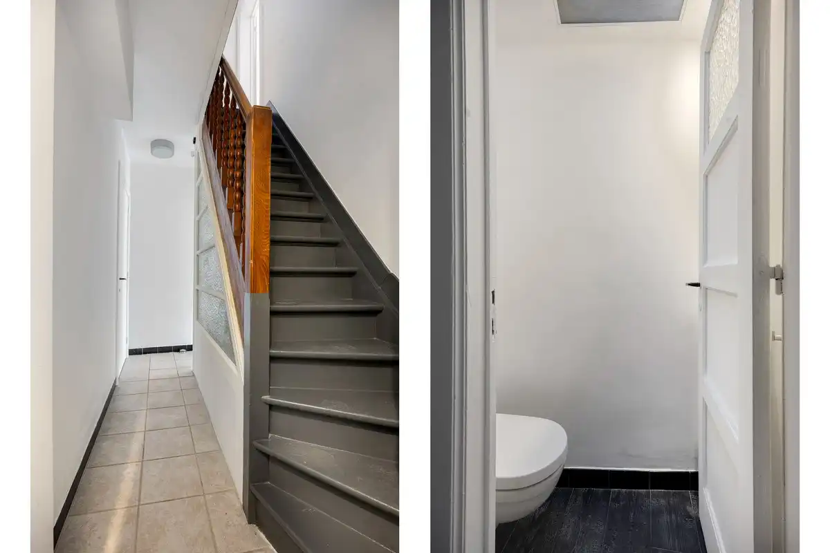 Woning met 4 slaapkamers, 2 badkamers, terras in centrum Leuven ! – EPC 187 kWh/m² - bewoonbare opp. 184m² foto 2