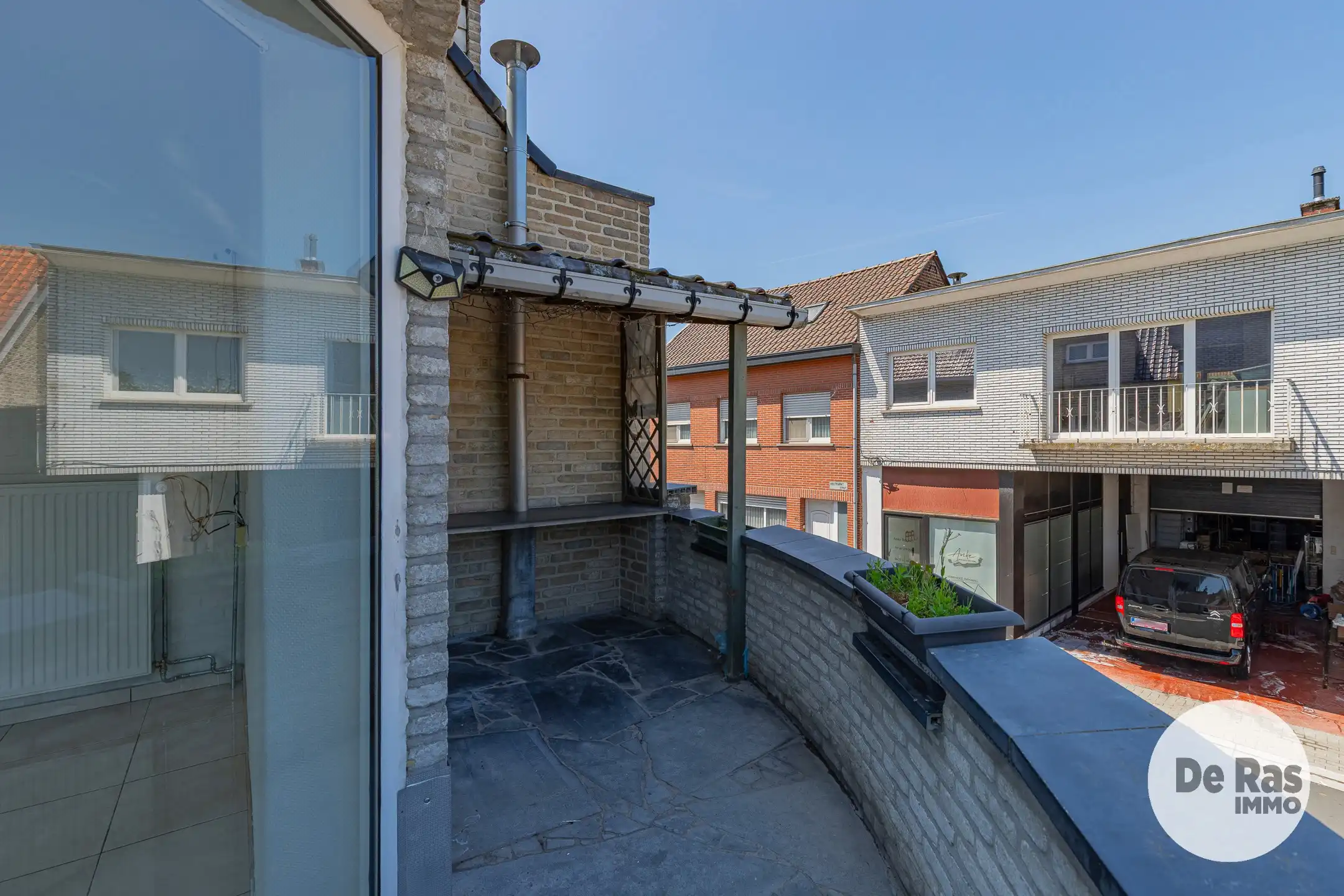 LIEDEKERKE-beletage/duplex met garage, terras op toplocatie  foto 12