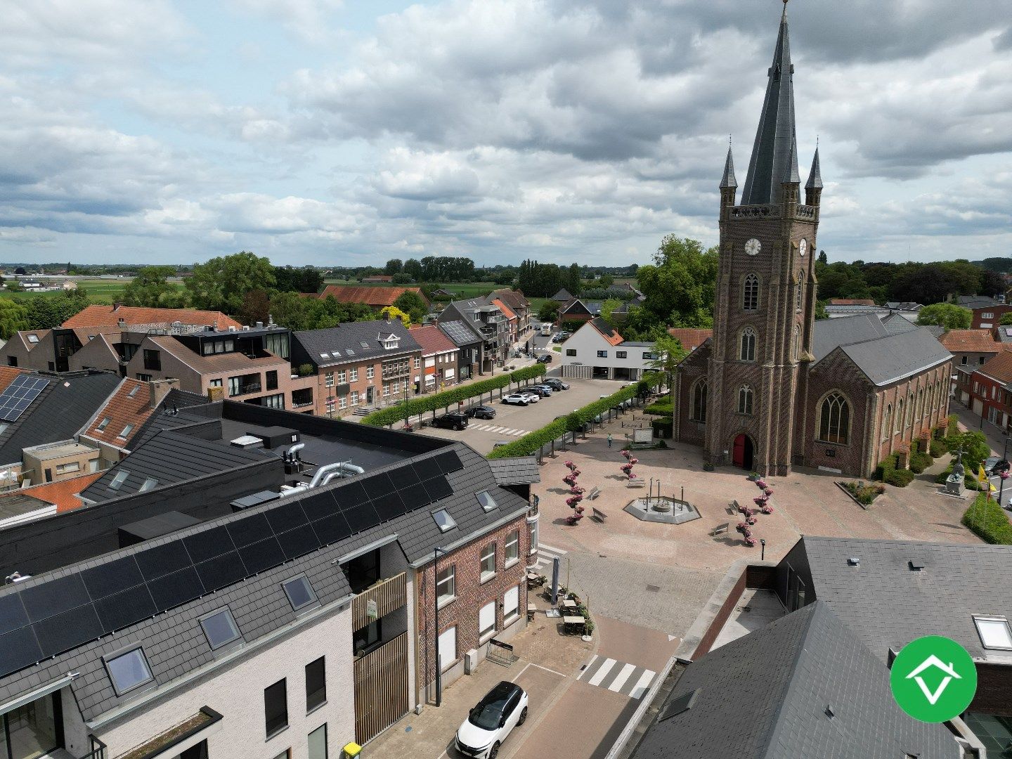Nieuwbouwappartement met 3 slaapkamers, terras en autostaanplaats in hartje Gits foto 22