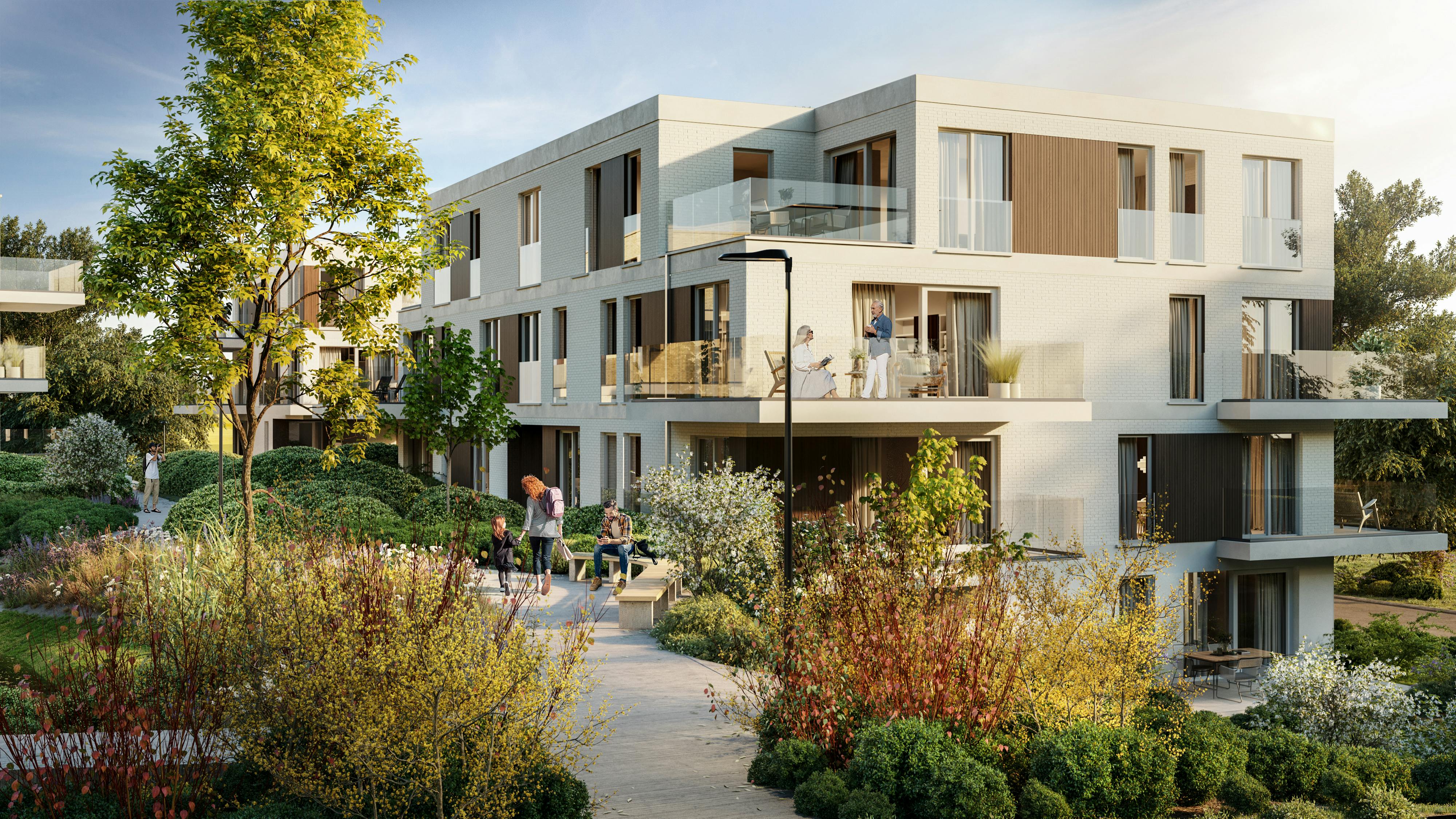 Nieuwbouwproject Kruishove in centrum Kruishoutem foto 8