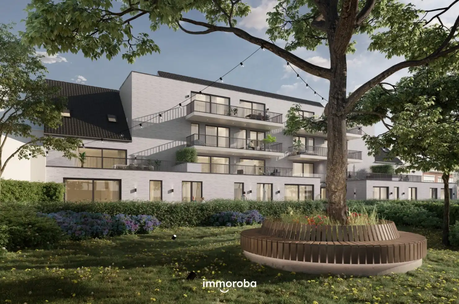 Gelijkvloers nieuwbouwappartement met 2 slaapkamers, tuin & terras – Residentie Albert & Jerome foto 4