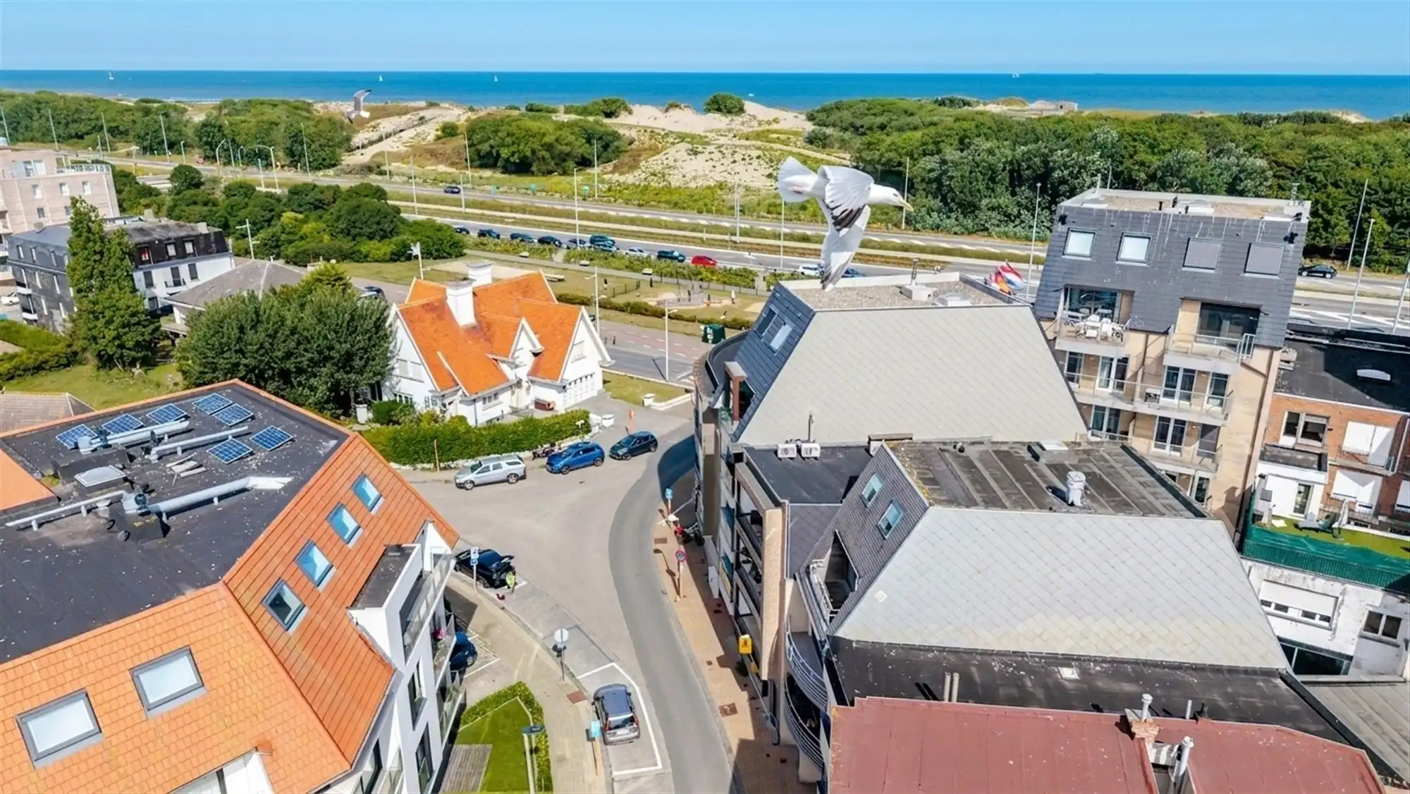 Gerenoveerd appt met terras aan zee! foto 13