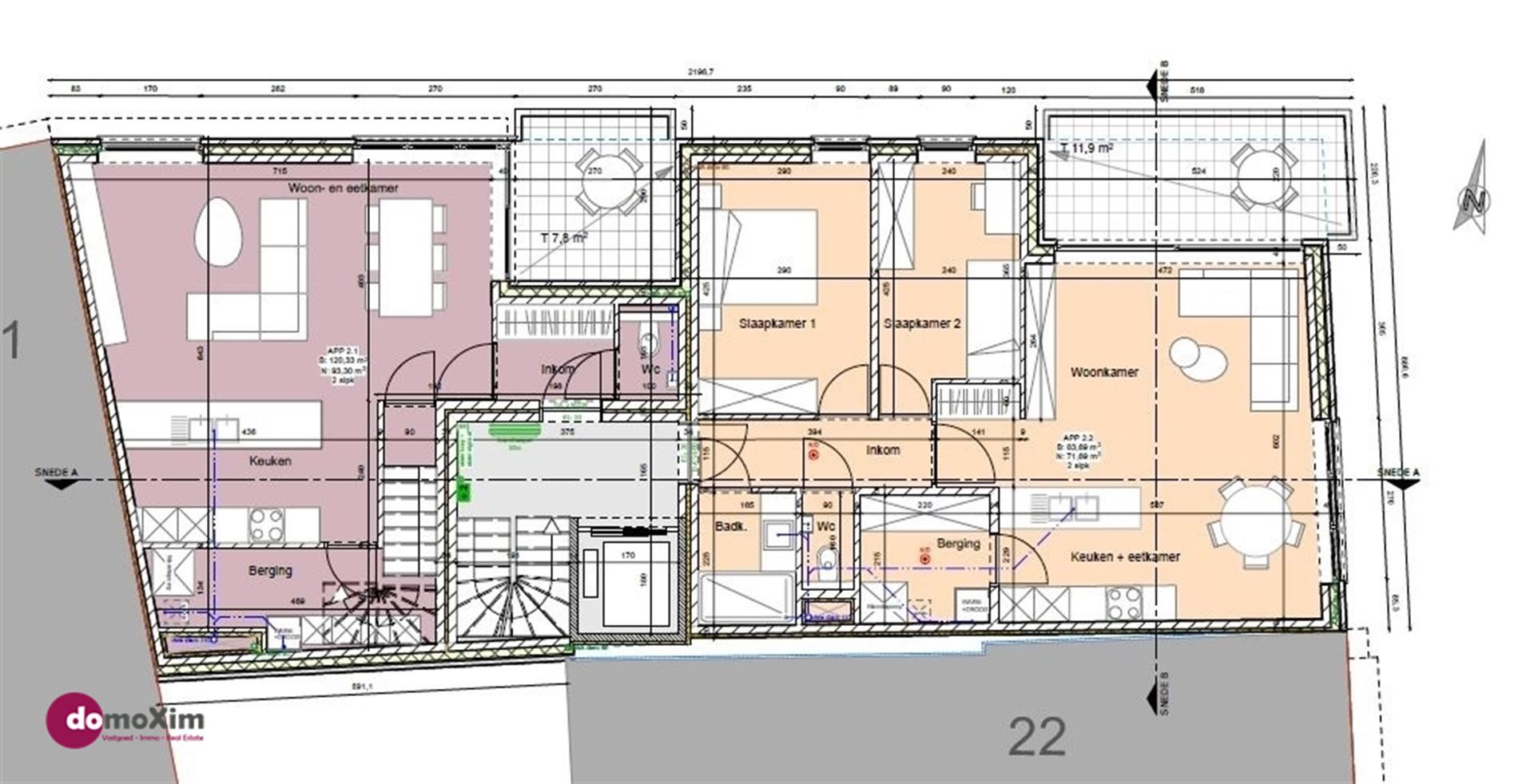 Vergund nieuwbouwproject met 6 units in de binnenstad van Diest!  foto 11