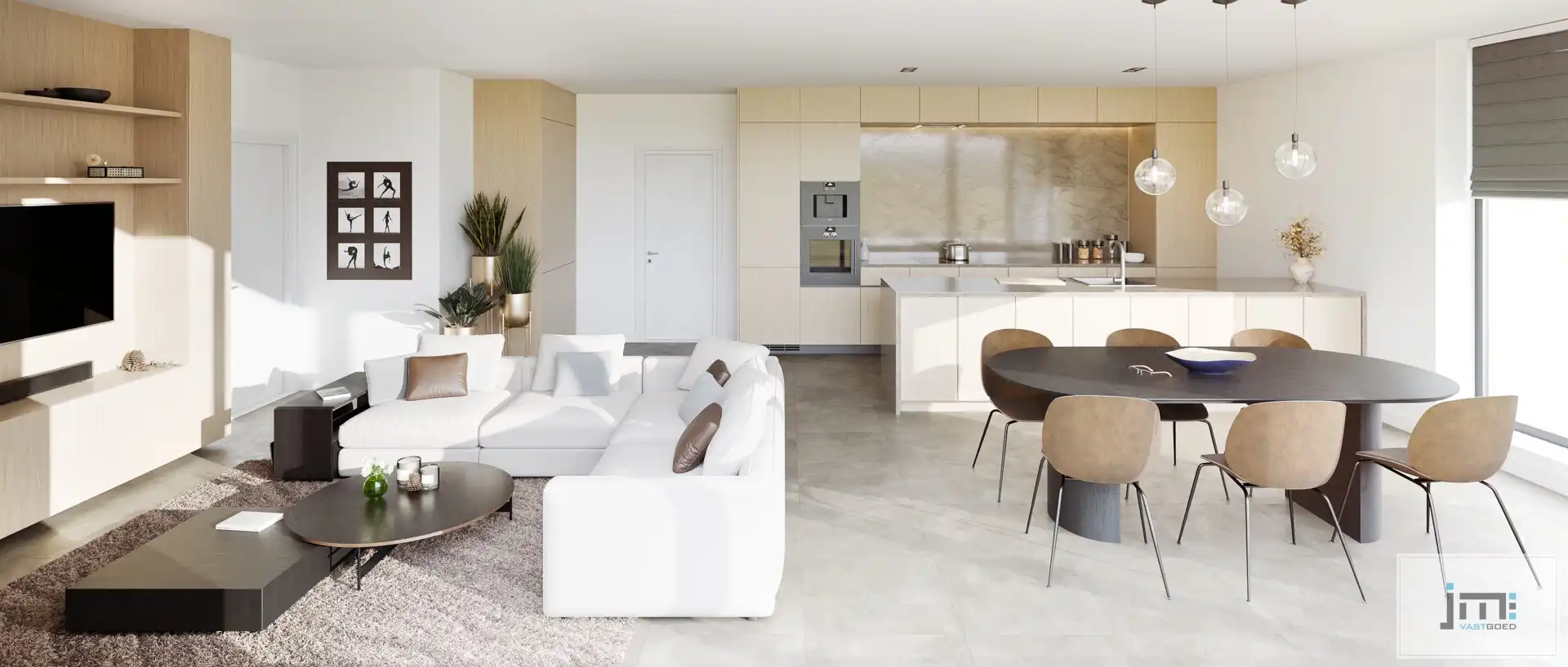 Nieuwbouwappartement met 2 slaapkamers, ondergrondse autostaanplaats en kelderberging foto 5