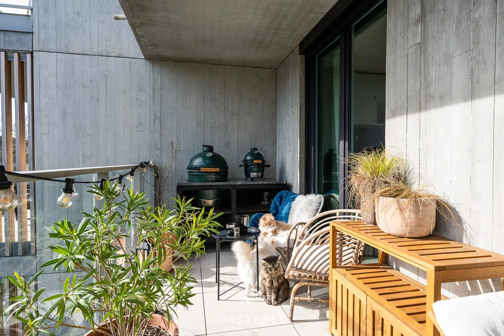 Wonen aan de Leie in een recent nieuwbouwappt met ruim terras foto 8