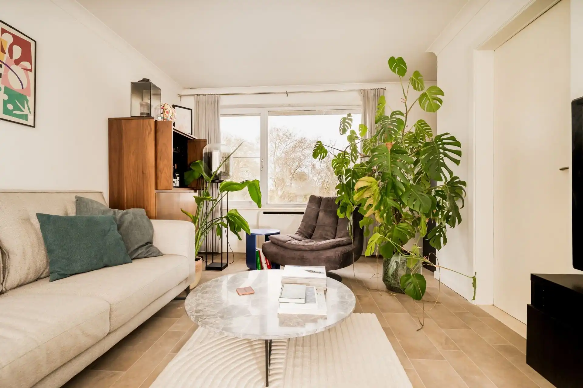 Instapklaar appartement met een prachtig zicht op de kruidtuin foto 8