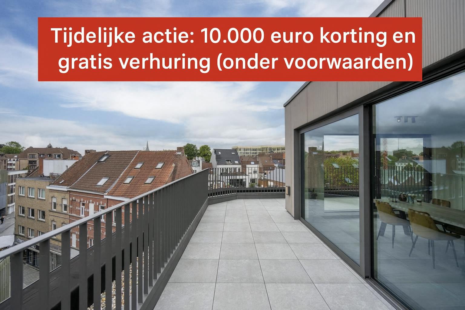 Penthouse te koop Kleine Sint-Jansstraat 1/4.1 - 8500 Kortrijk