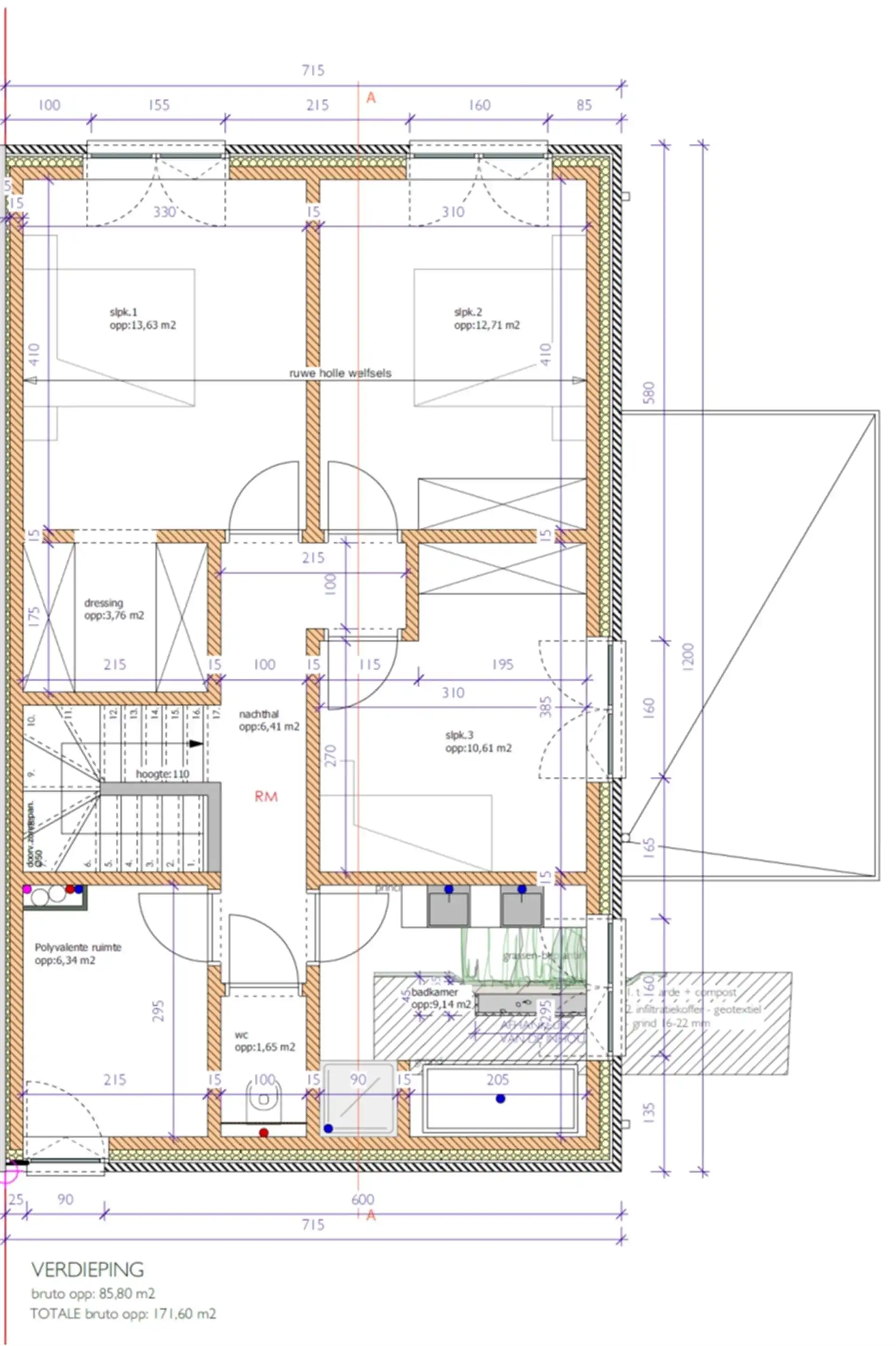 Volledig afgewerkte nieuwbouwwoning met 3 slaapkamers foto 5