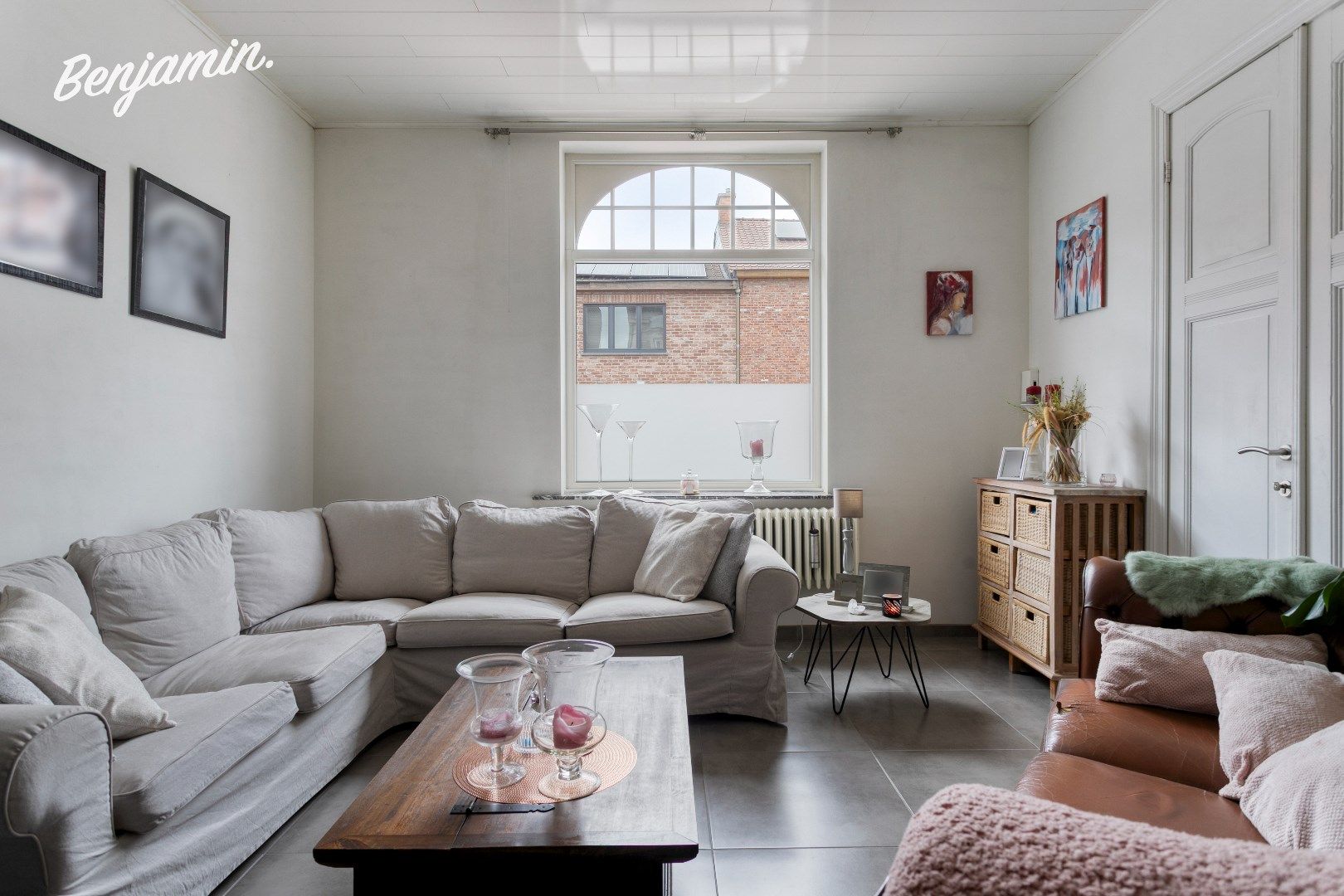 Instapklaar gelijkvloers appartement met garage en zonnige tuin in Dadizele foto 3