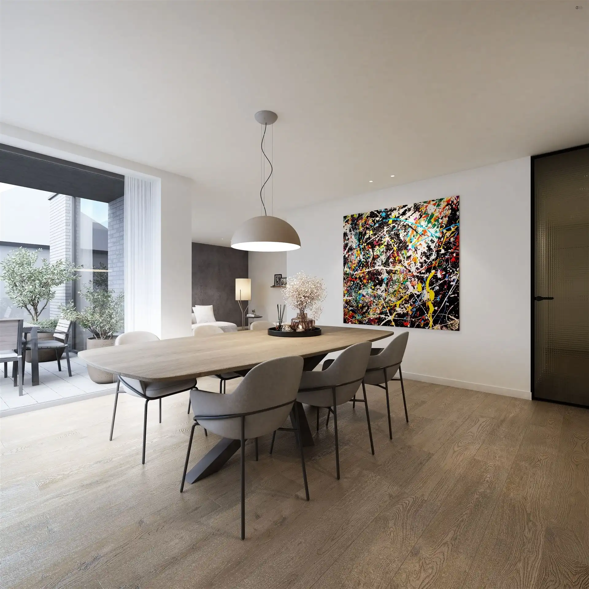 Ruim gelijkvloers appartement met groot terras foto 12