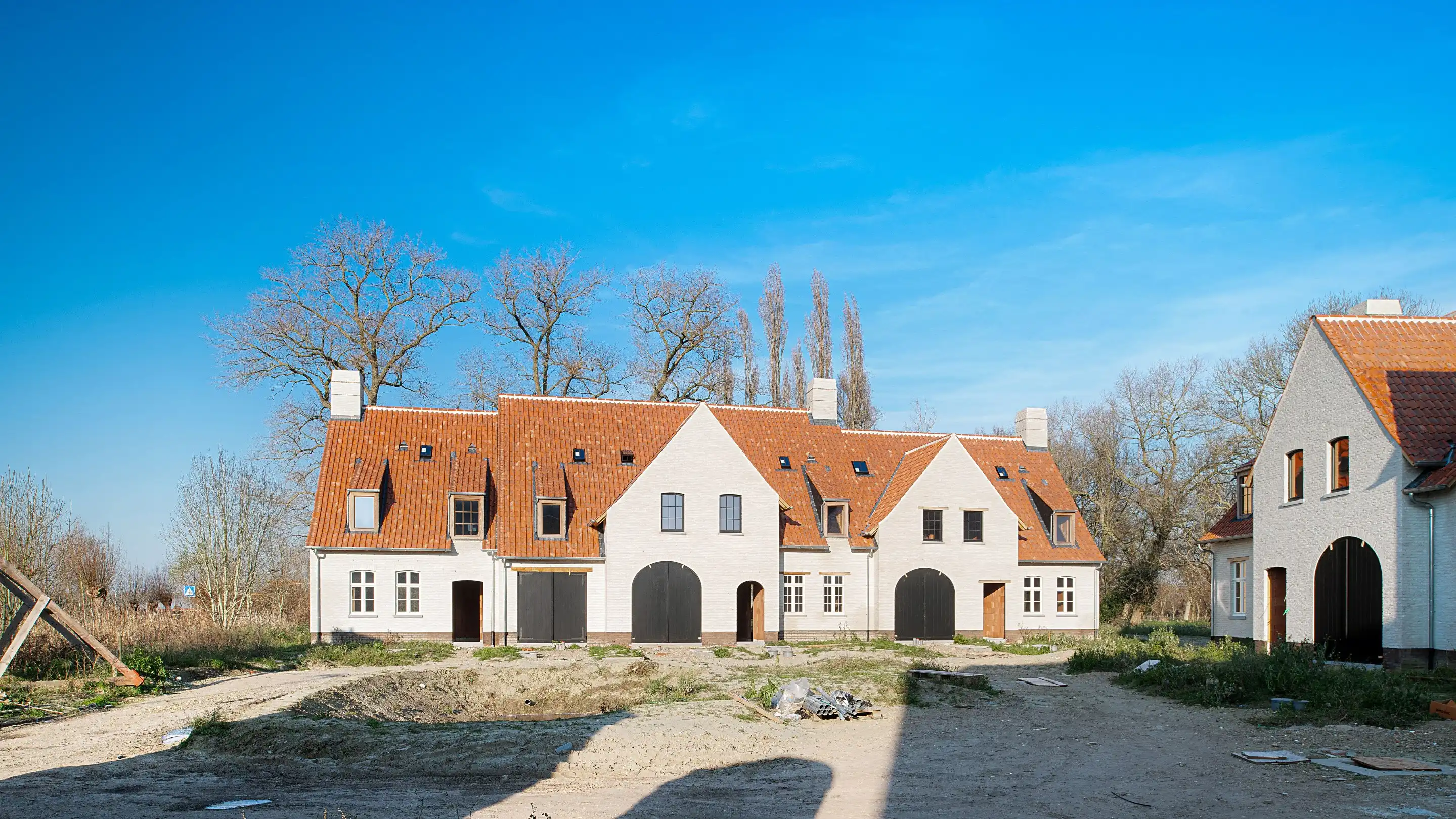 Nieuwbouw casco woning rustig gelegen te Lapscheure. foto 7