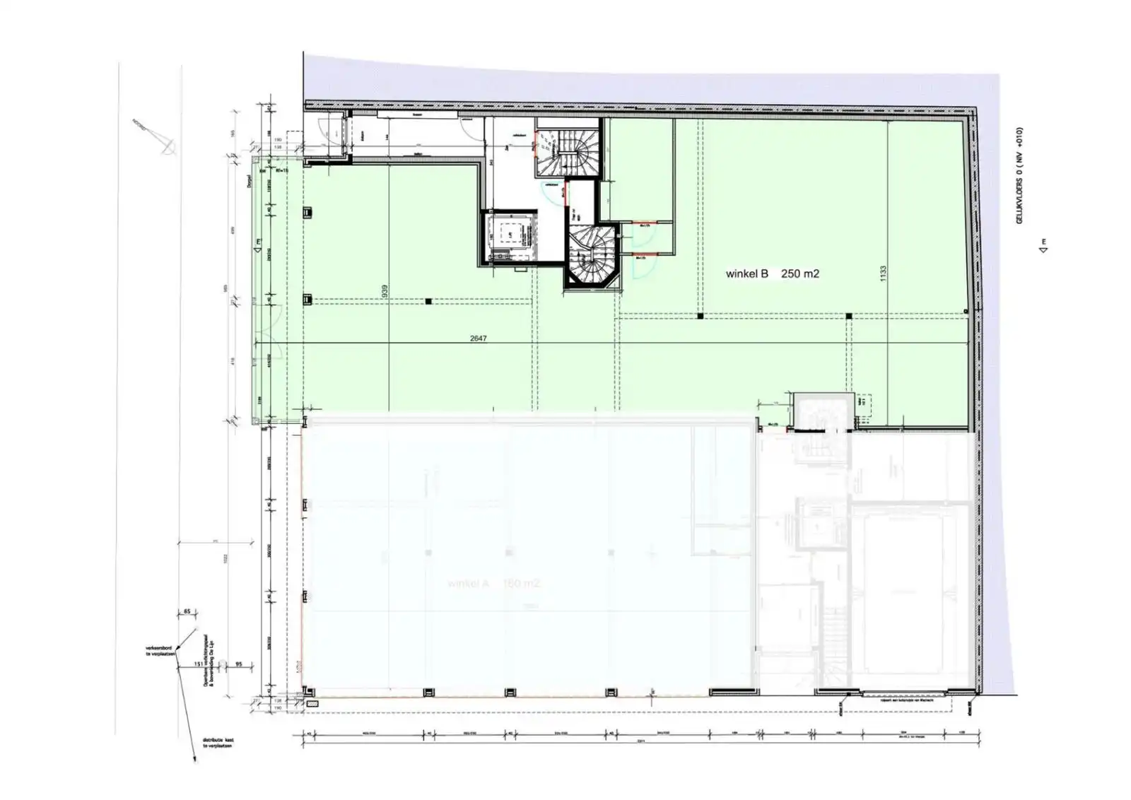 Handelsgelijkvloers 250 m² foto 12