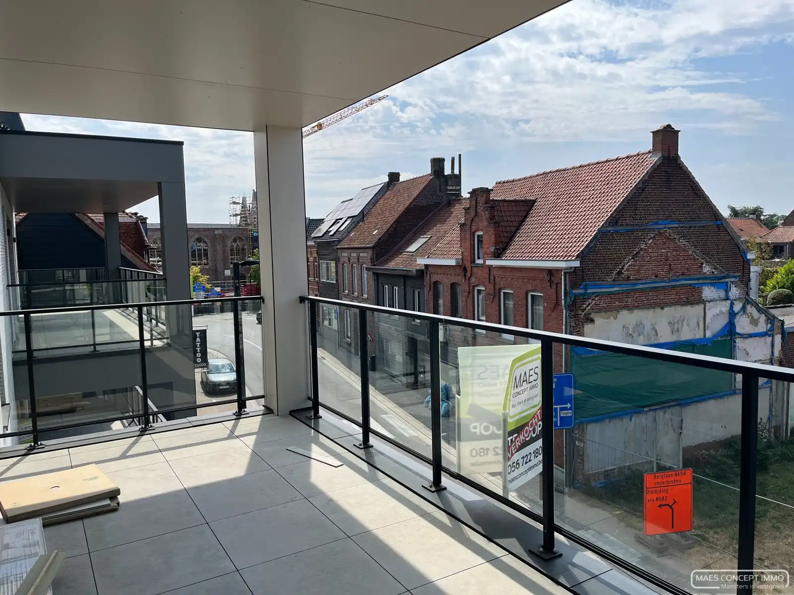 Stijlvol nieuwbouw appartement te huur in centrum Anzegem foto 11