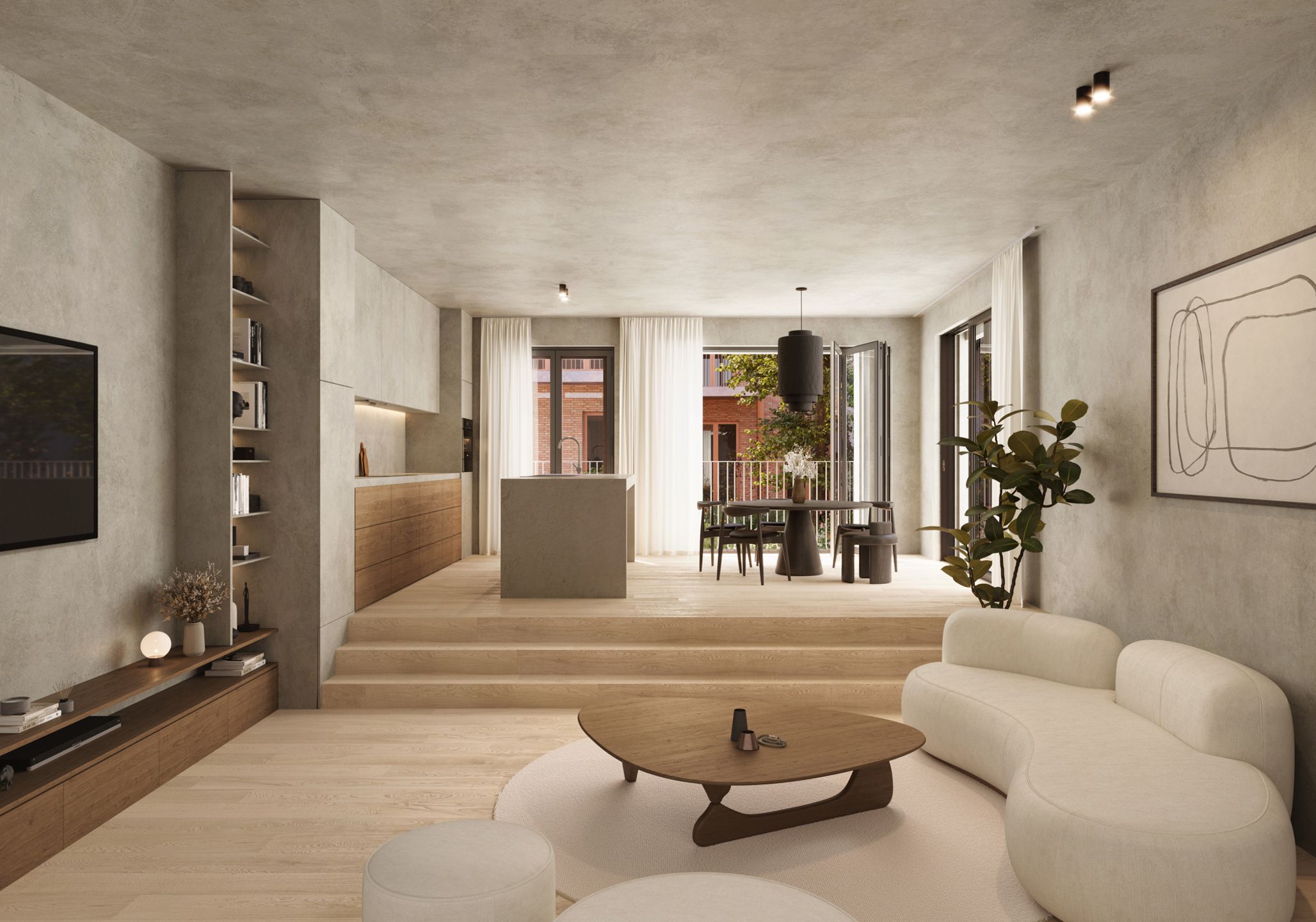 Prachtig penthouse aan het Hessenplein in Antwerpen foto 8