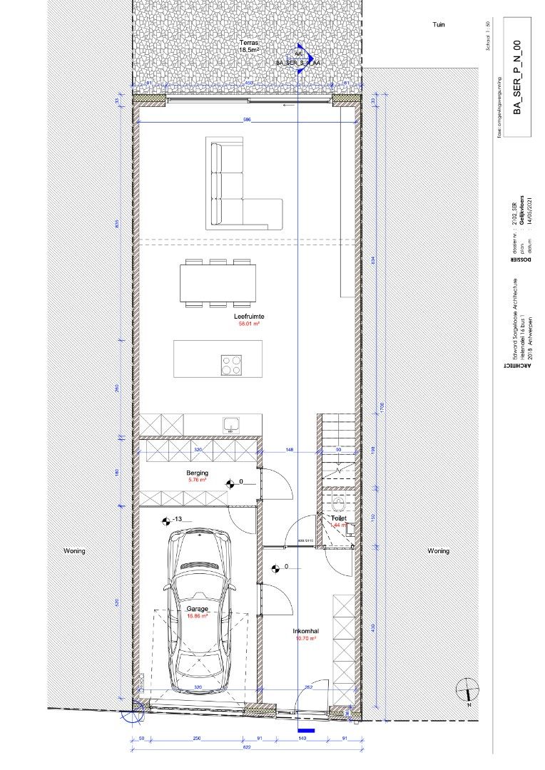 Unieke bouwgrond met vergund bouwplan te Niel!  foto {{pictureIndex}}