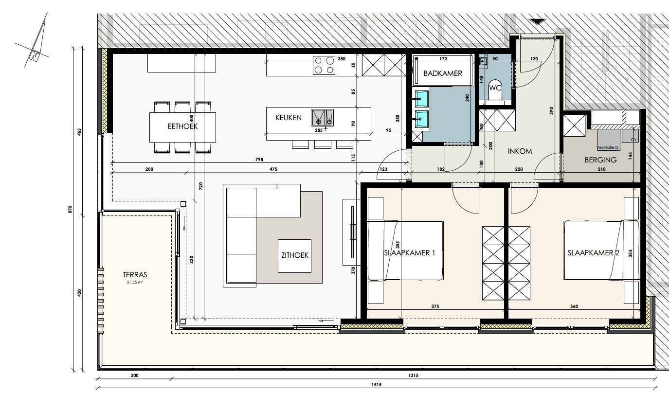 Prachtig modern nieuwbouwappartement in Wetteren foto 36