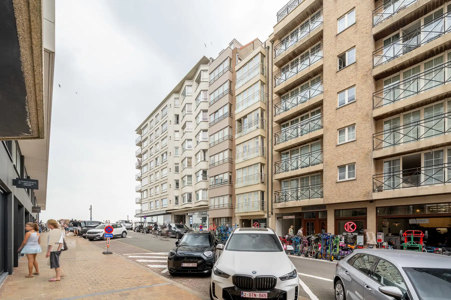 Elegant appartement met zijdelings zeezicht in het Zoute foto 4