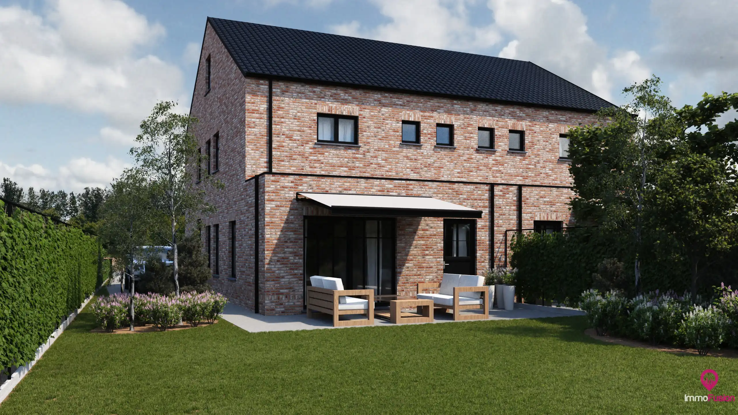 Tijdloze nieuwbouwwoning met 4 slpks + uitzicht op het groen! foto 15