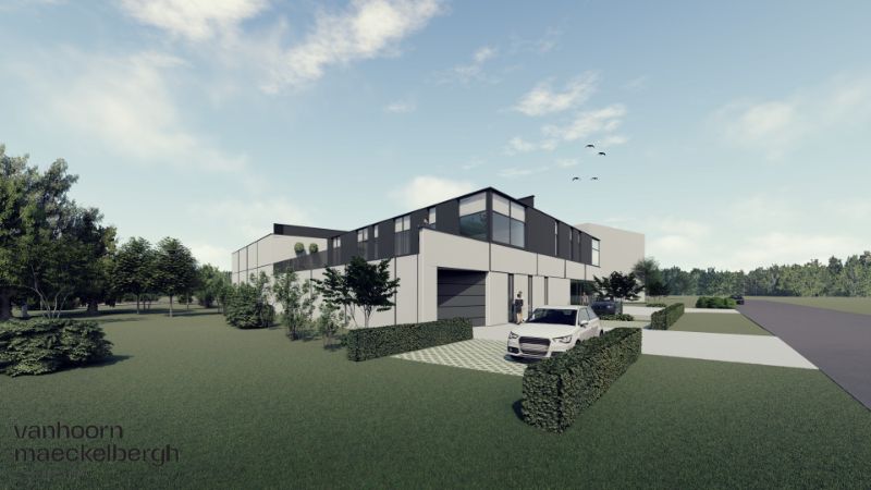 Nieuwbouw KMO units voorzien van kantoren, parkeergelegenheid - Sleidinge foto 8