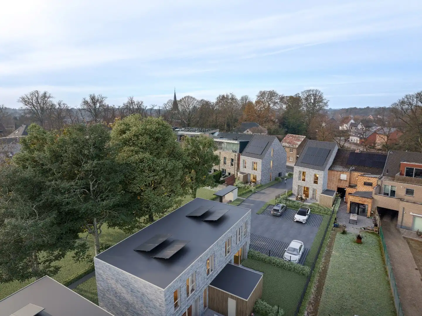 A - BEN (max. E10) nieuwbouwwoning met 3/4 slpks te Olen-Centrum (6% BTW mogelijk) ! foto 2