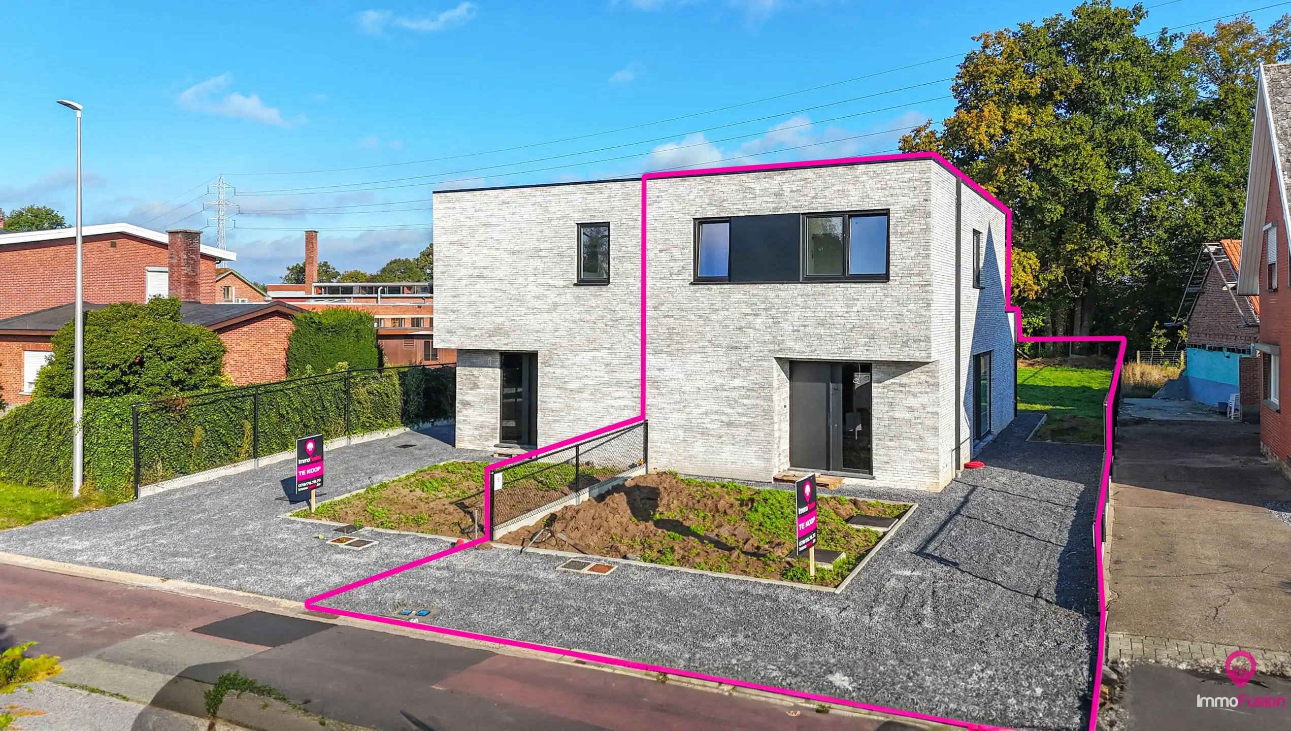 NB woning casco+woning met afgewerkte vloeren en 3 slpks! foto 3