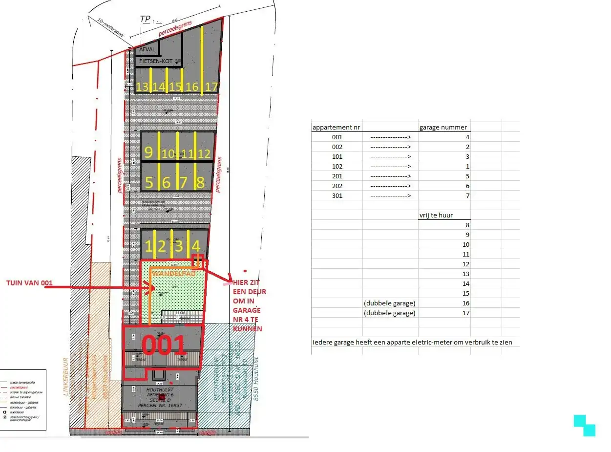 Recente dubbele garagebox te huur in Houthulst foto 8