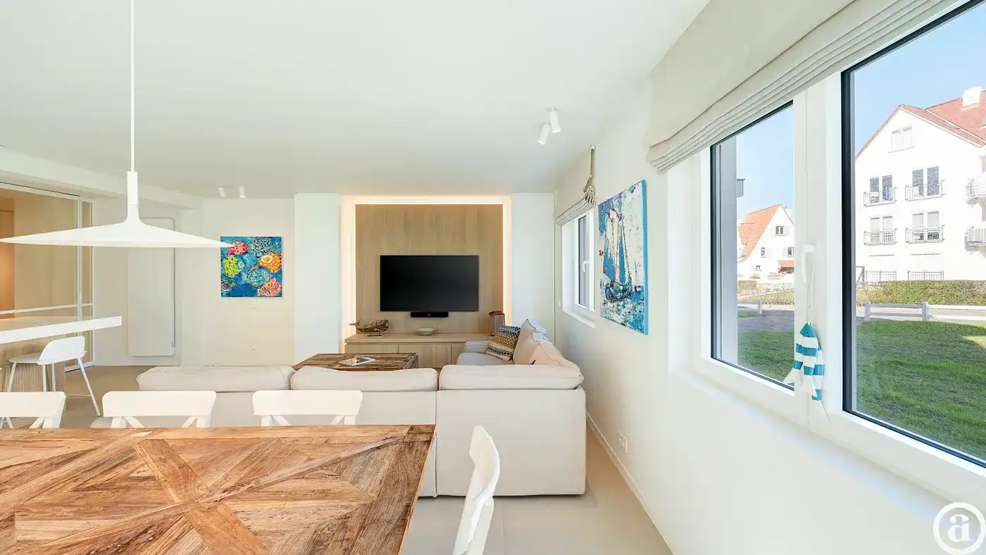 Mooi tuinappartement met 3 grote slaapkamers in Duinbergen   foto 8