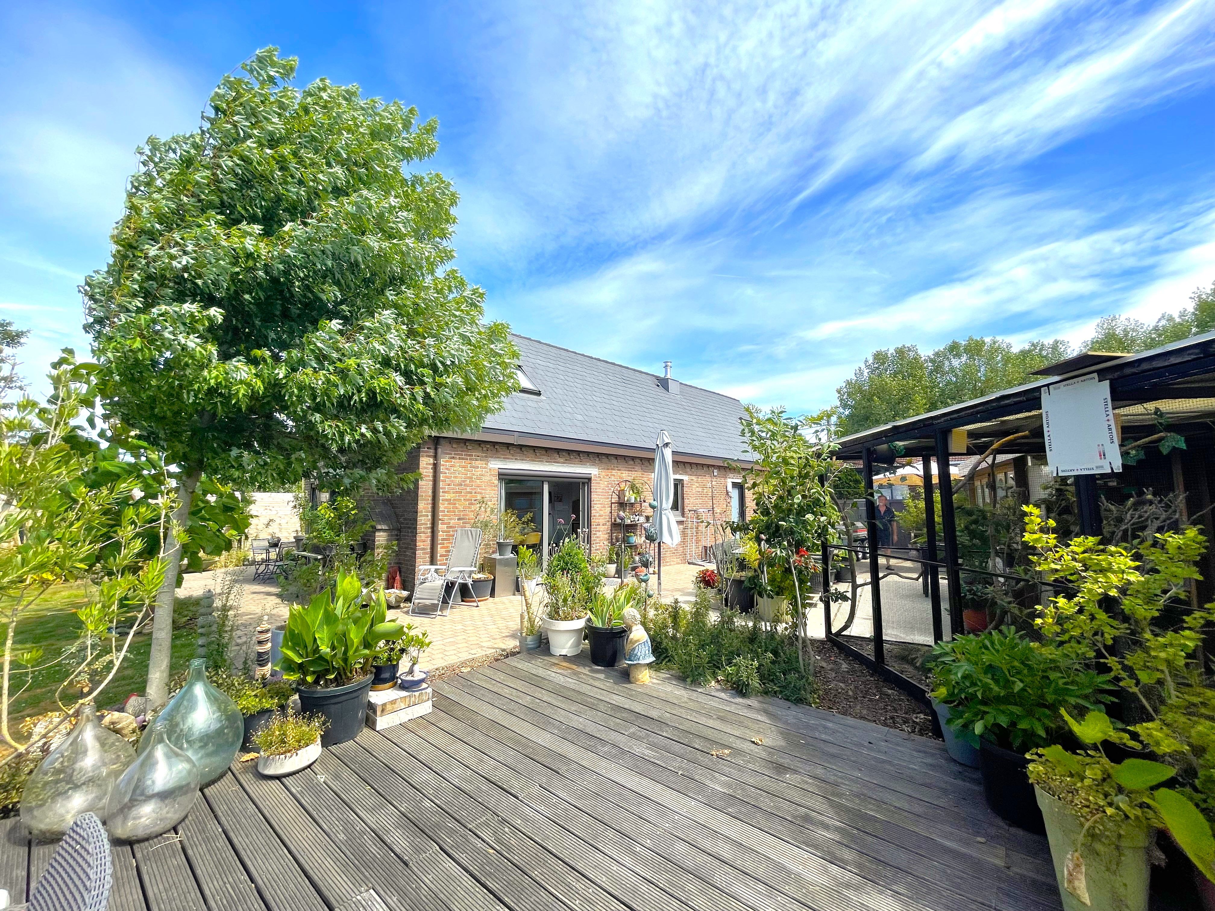 Open bebouwing met zicht op velden - 3 slpkm - terras - tuin foto 18