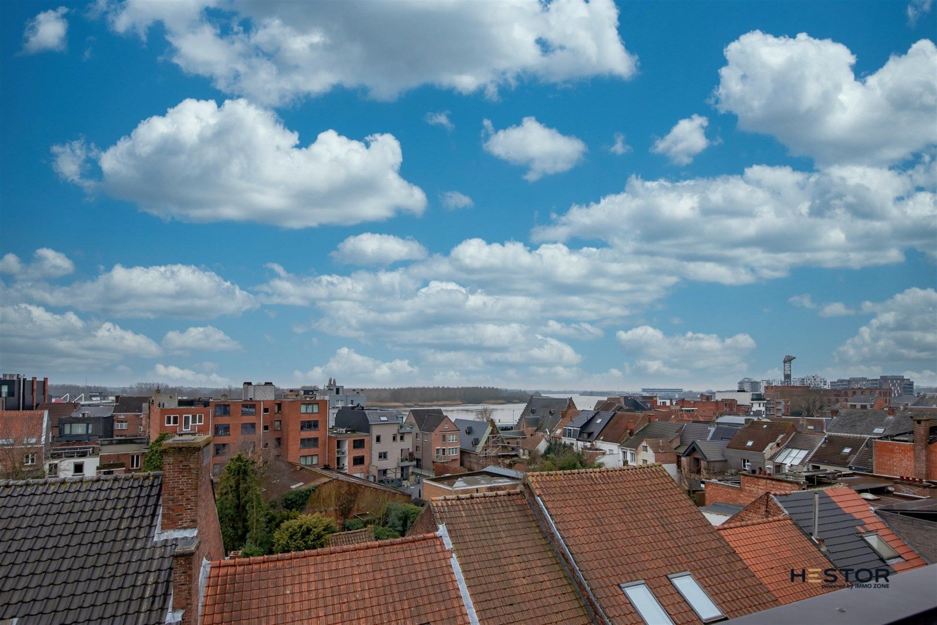 Tweeslaapkamer penthouse met zich op de Schelde foto 4