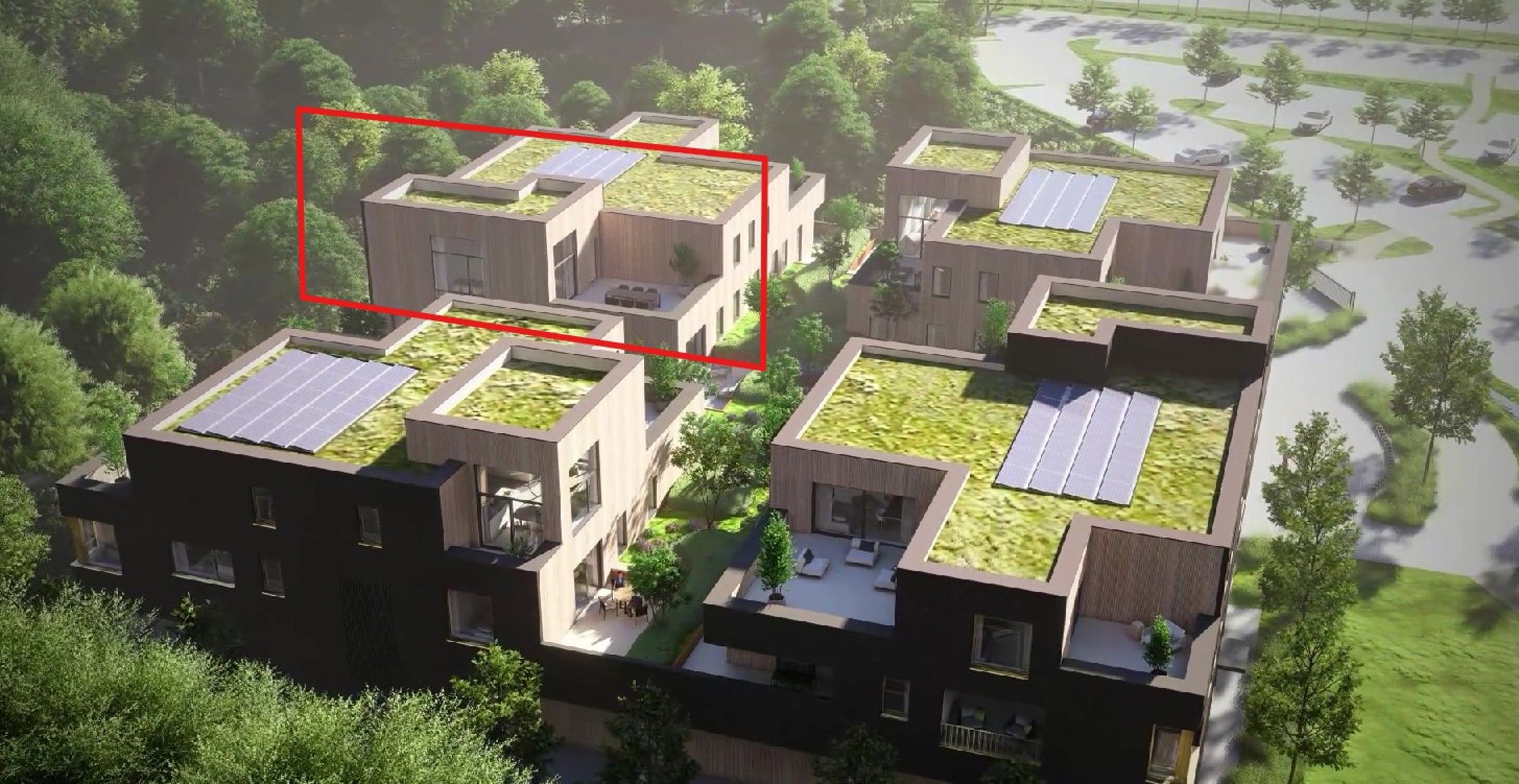 LAATSTE KANS! - Uniek penthouse: centrum, rust, groen foto {{pictureIndex}}