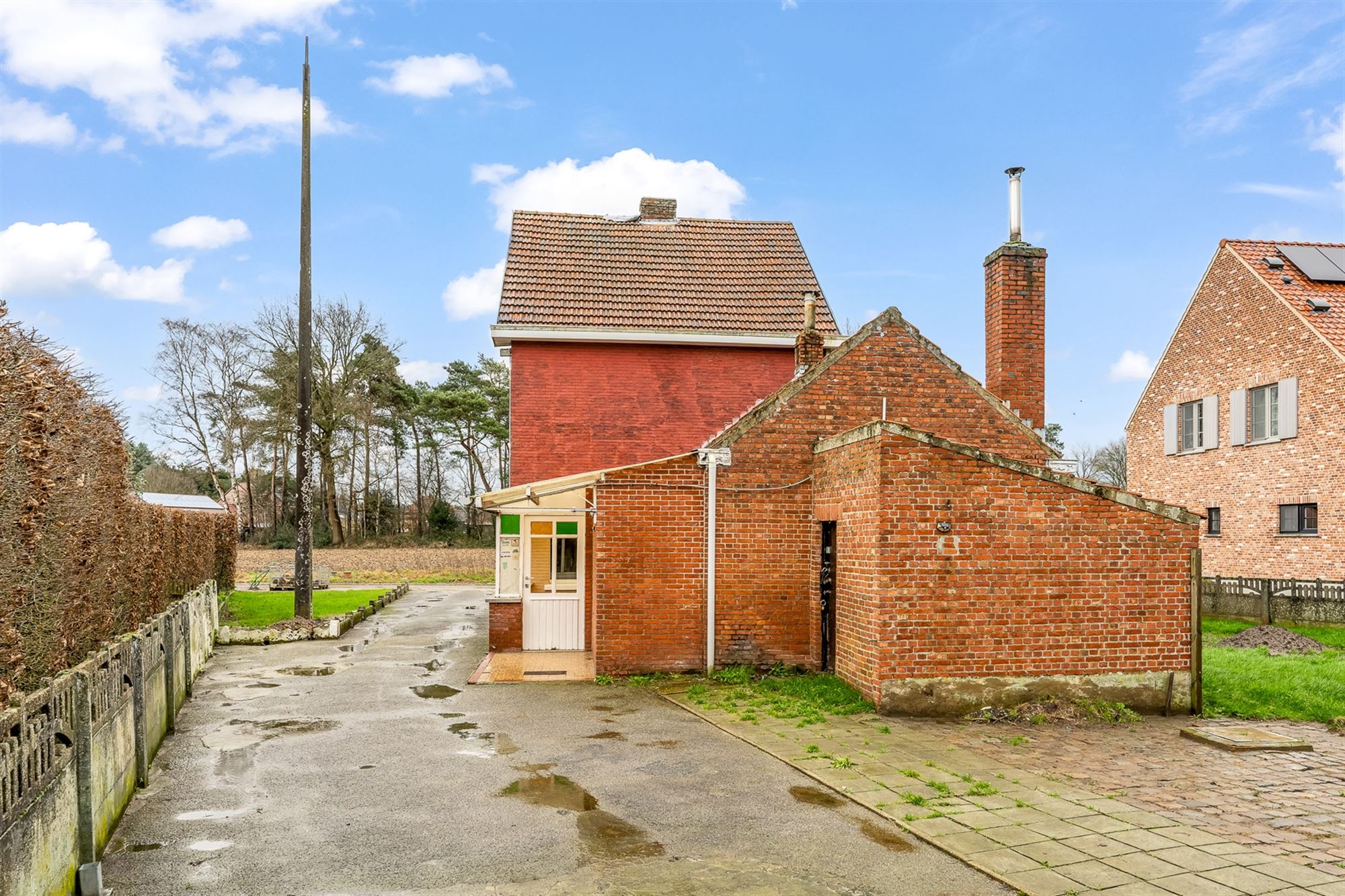 TE RENOVEREN WONING MET 3 SLAAPKAMERS UITERST RUSTIG GELEGEN OP EEN PERCEEL VAN 21A 60CA TE OOSTHAM foto 22