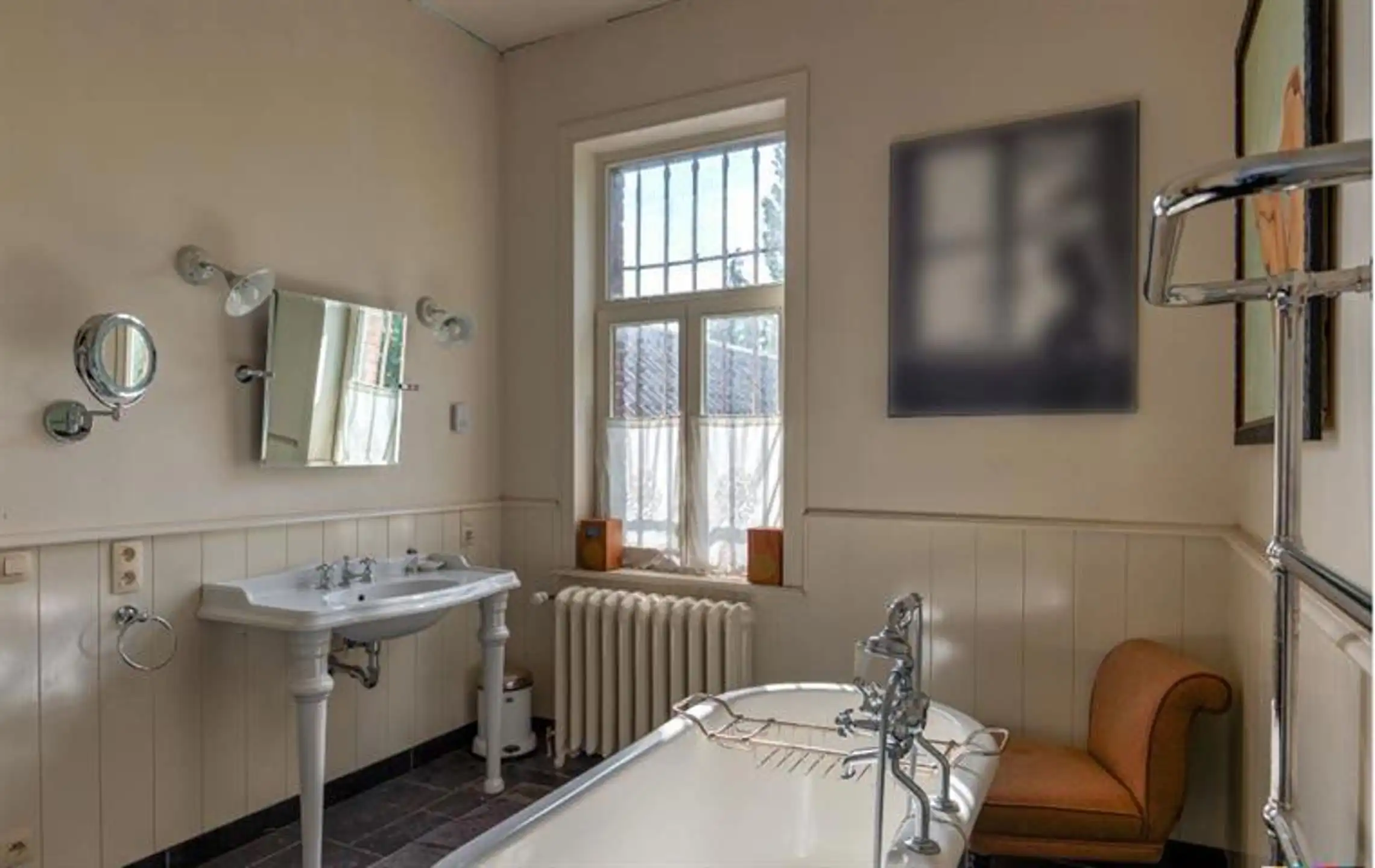 Imposante neoclassicistische herenwoning met 7 slpk., 2 badk. op 59 are 51 ca foto 16