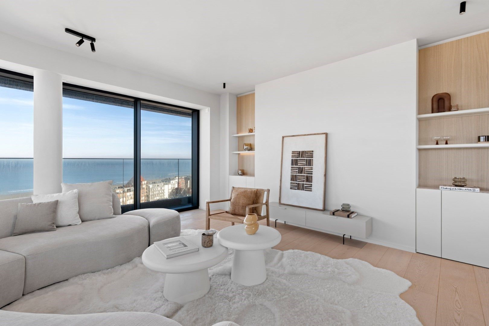 Luxueus ingericht kijkappartement in de prestigieuze Heldentoren - 15e verdiep - zicht op zee! foto 12