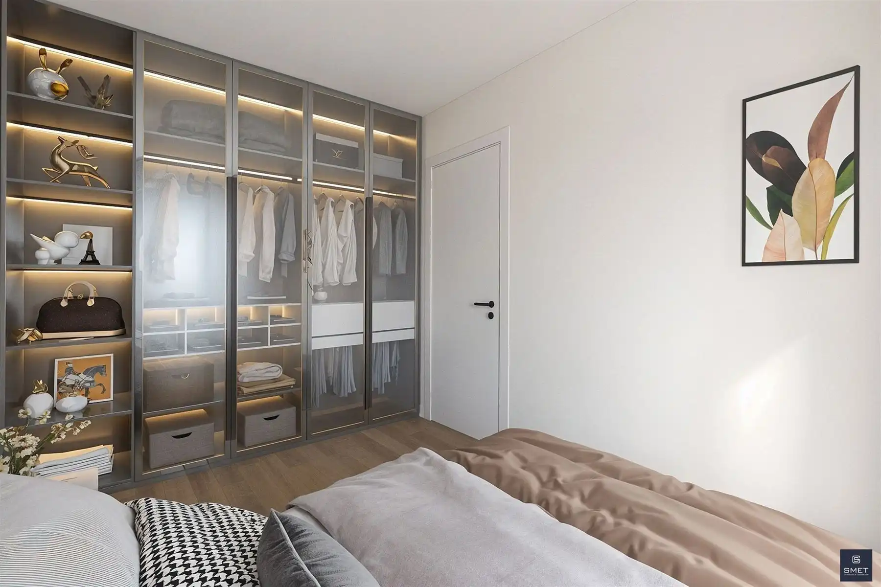 APPARTEMENT MET 2 SLPKS  EN GROOT TERRAS foto 12