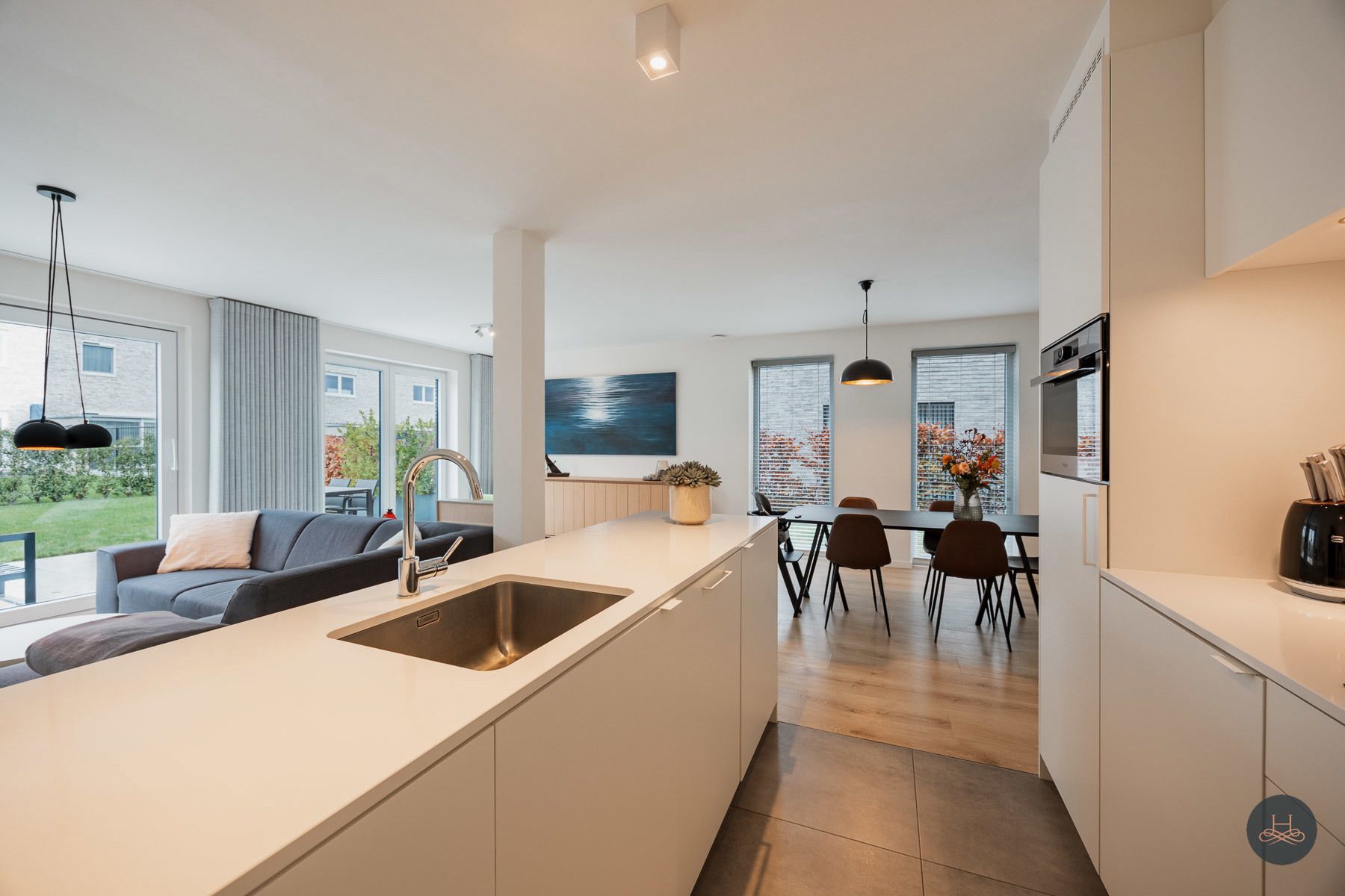 Prachtig afgewerkte recente HOB met garage en tuin in Haacht foto 12