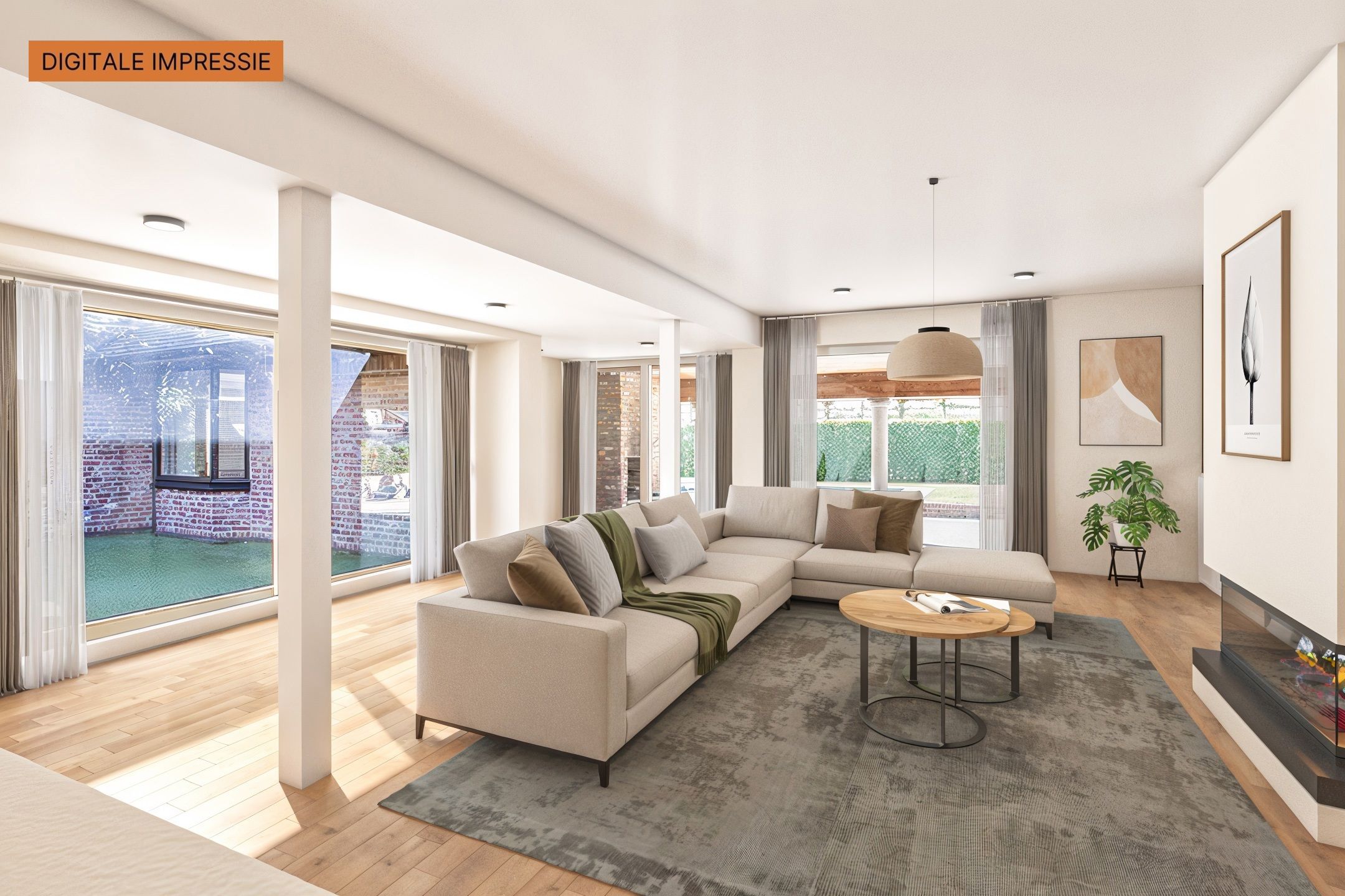 WETTEREN - Exclusieve, landelijke villa met buitenzwembad foto 8