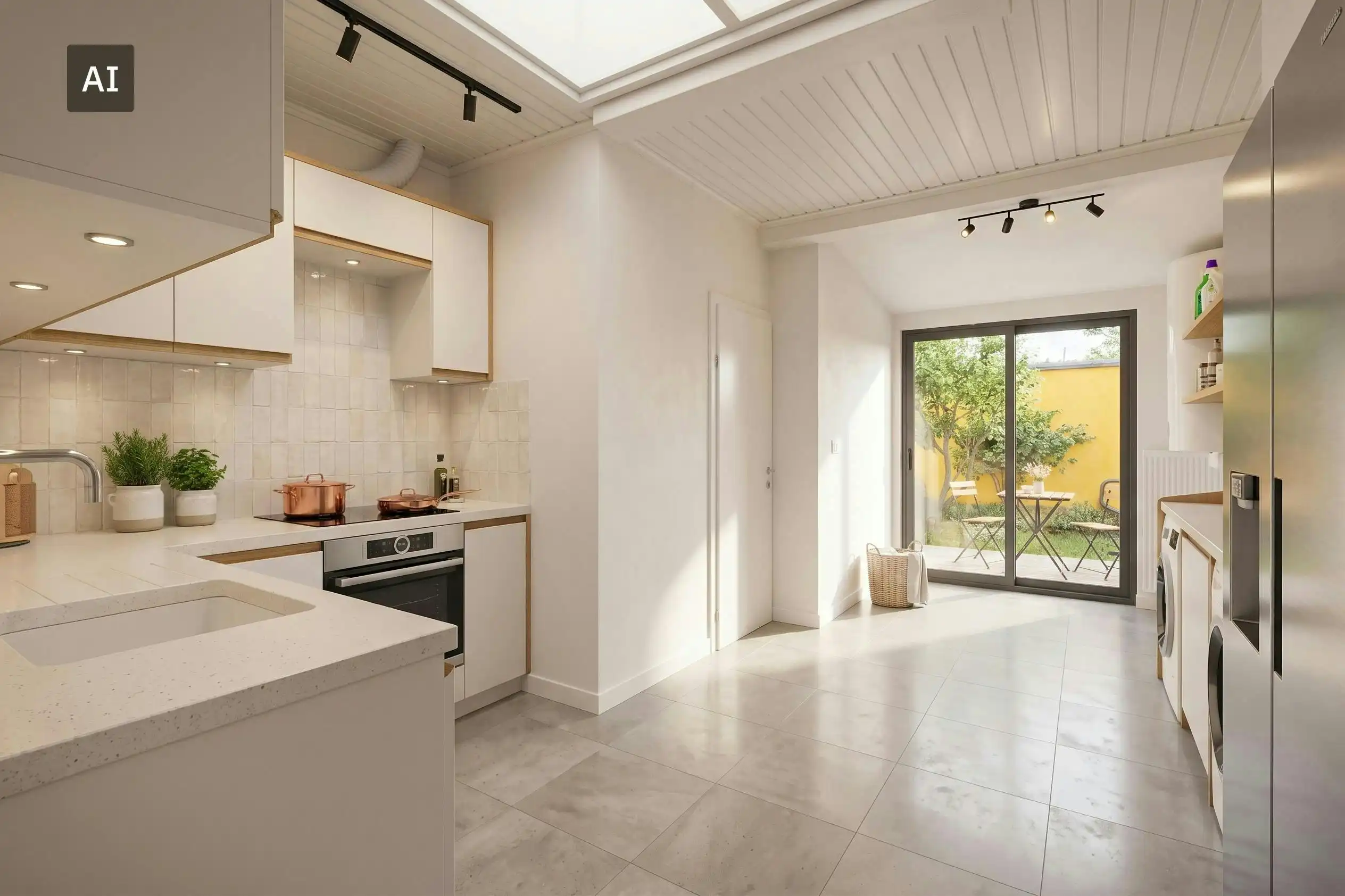 Ruime instapklare woning met stadstuin nabij centrum Mechelen foto 5
