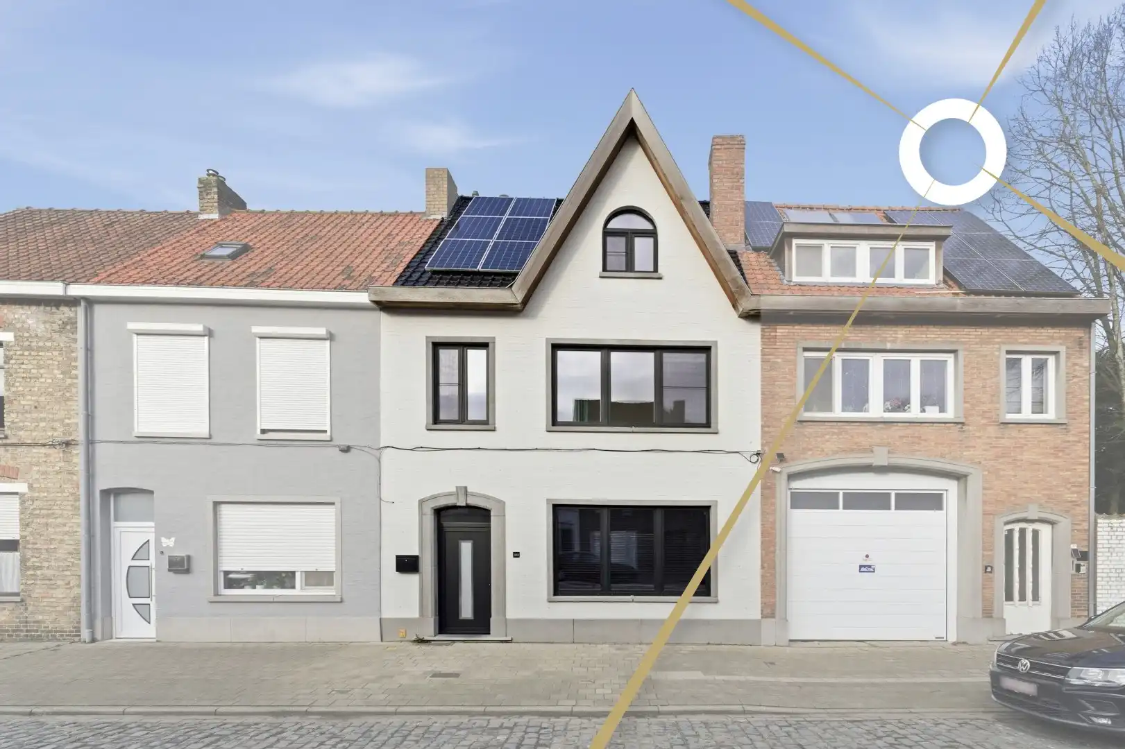 Rijhuis te koop Moerkerkse Steenweg 380 - - 8310 Sint-Kruis