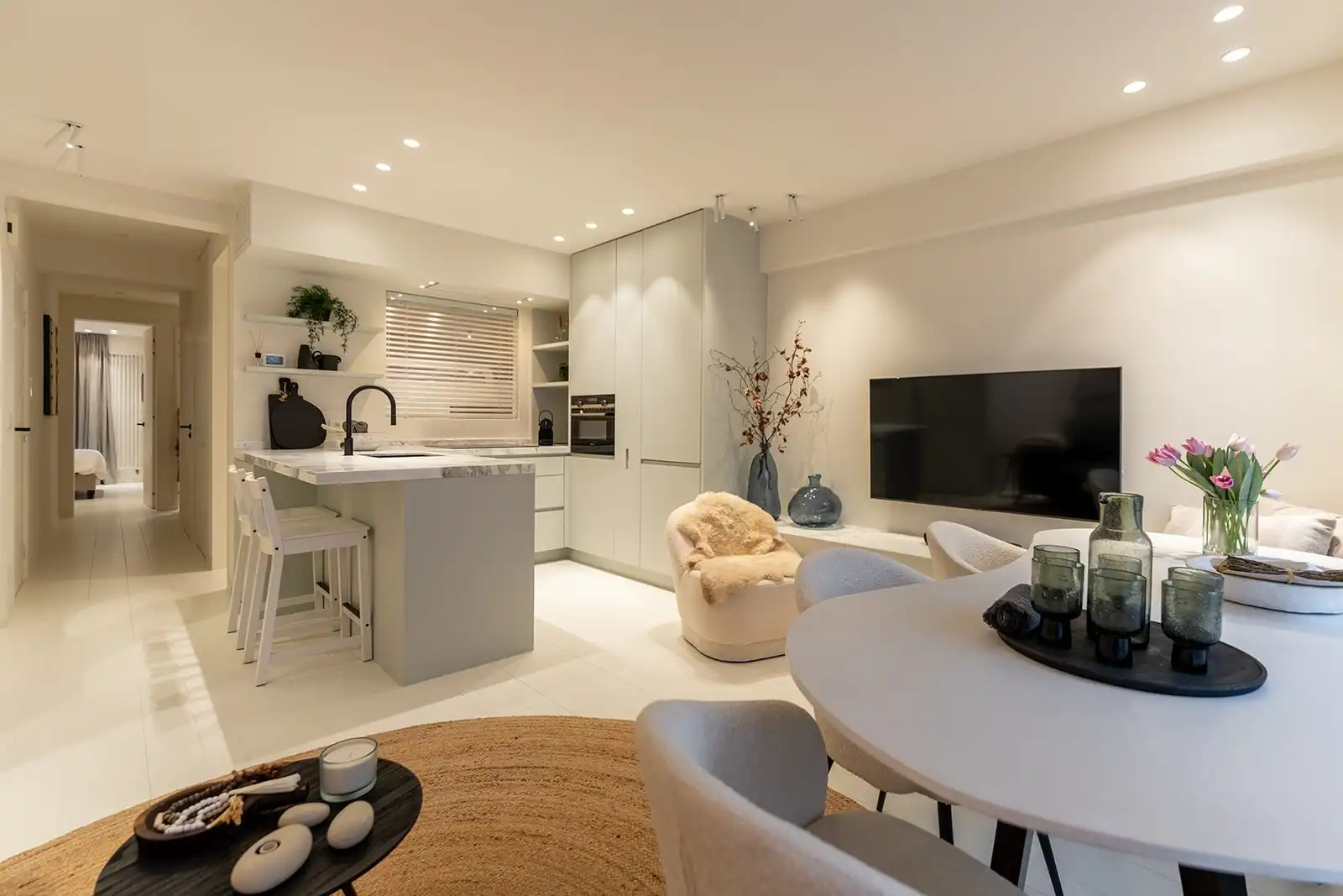 Leuk gerenoveerd appartement met zijdelings zeezicht gelegen vlakbij de Kustlaan. foto 8