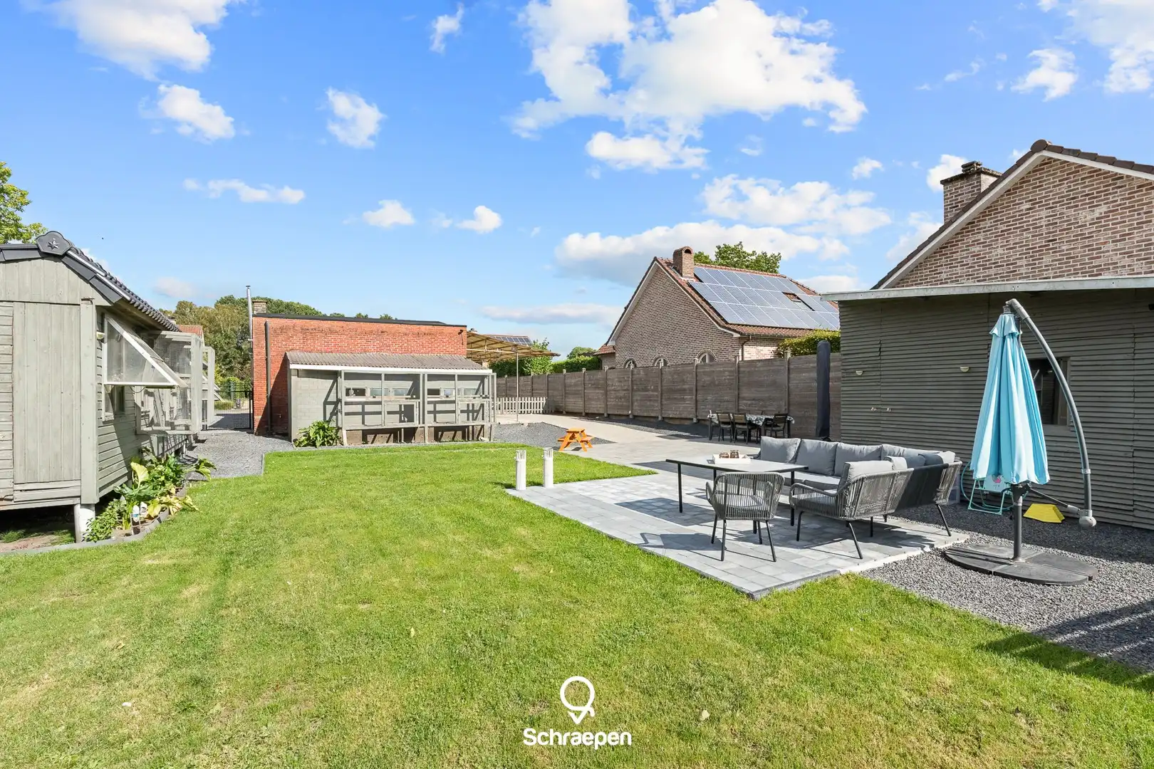 Gelijkvloerse instapklare woning met 3 slpks op zuidwestelijk georiënteerd perceel van circa 8,5 are! foto 19
