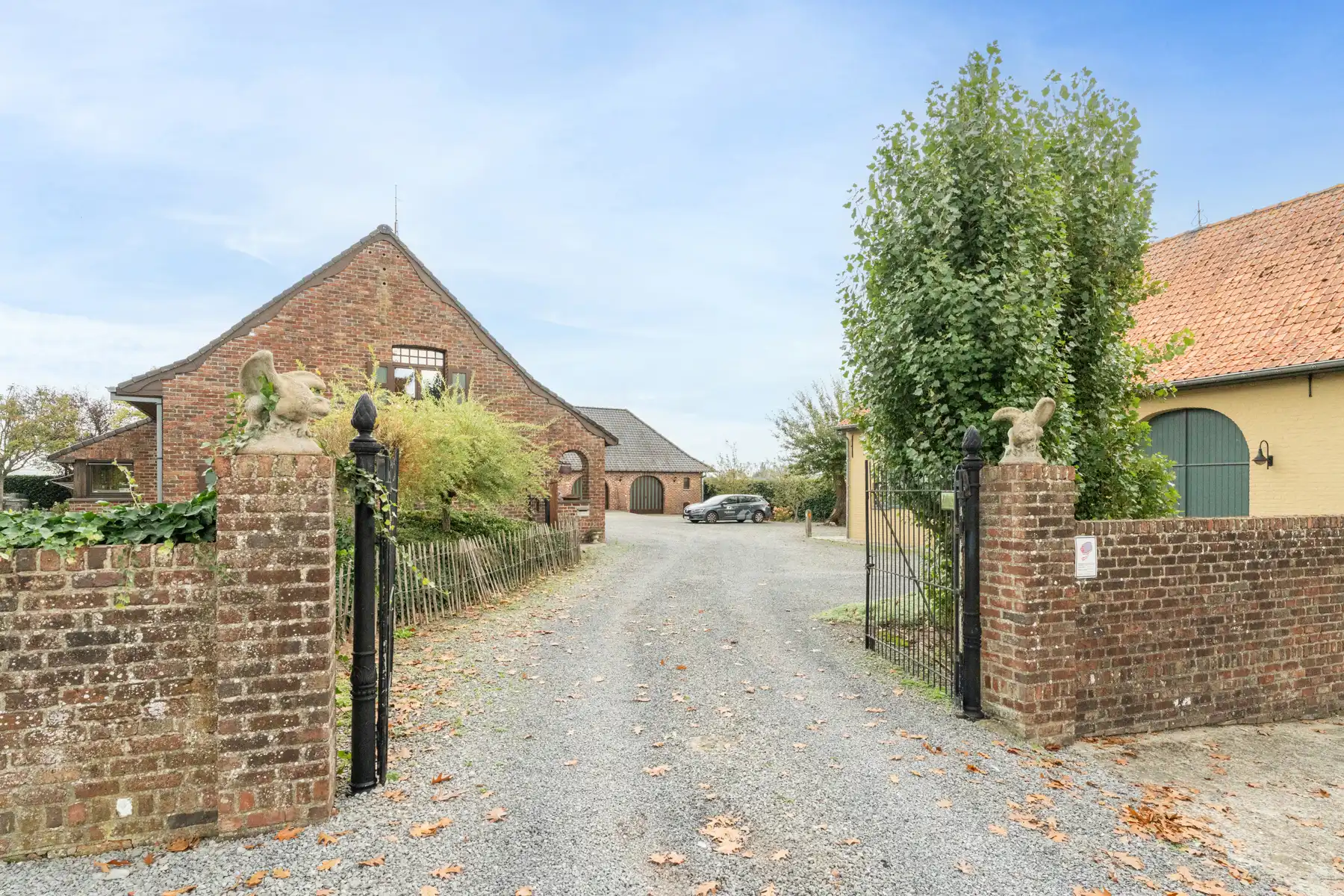 Landhuis met 2 magazijnen, rustig gelegen op 5.388 m² foto 2