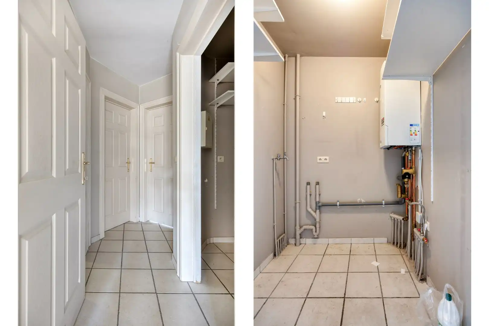 Appartement met 2 SLPKS en garage op gunstige locatie in het centrum. foto 17