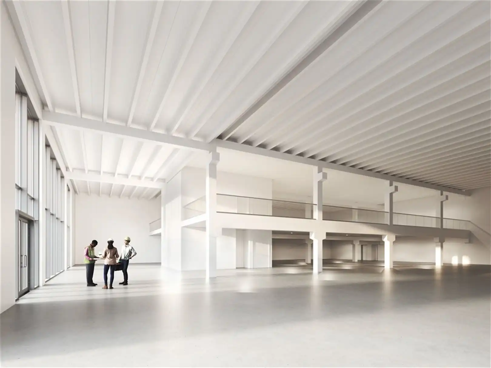 Te Huur groothandelsrumte en 2 KMO units te Antwerpen foto 3