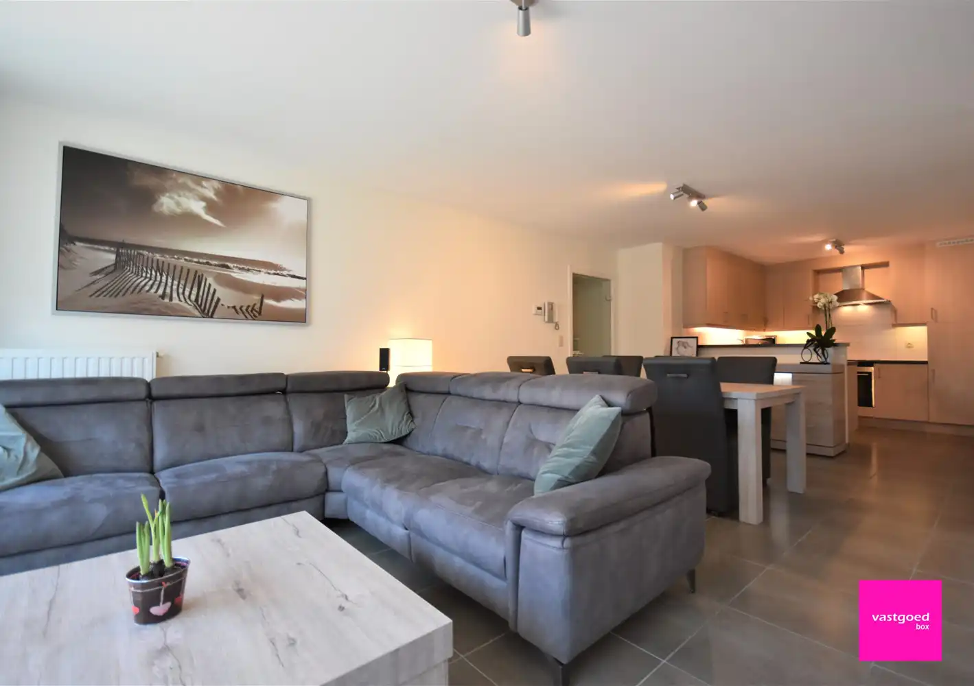 Stijlvol appartement met 2 slaapkamers, Oostende foto 3