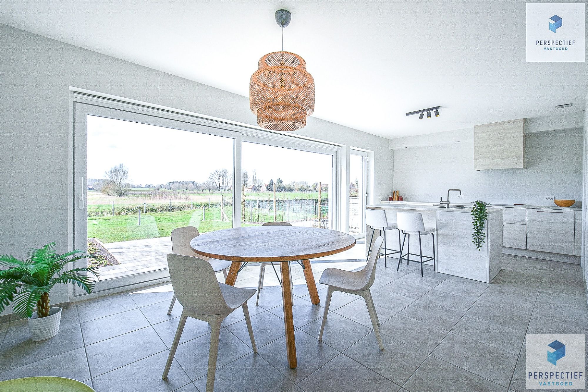 Nieuwbouw woning met Zuidgerichte tuin op 650m² te Oostveld (Oedelem) foto 8