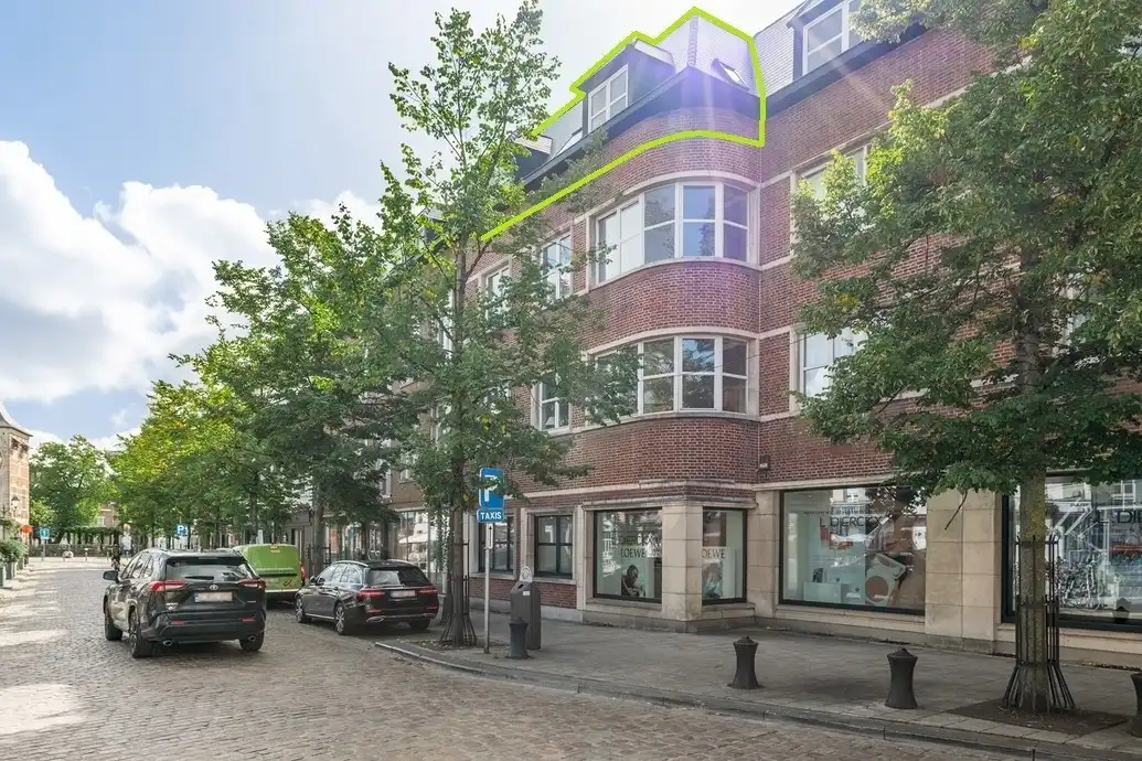 Aangenaam dakappartement met 2 slaapkamers in hartje Lier! foto {{pictureIndex}}