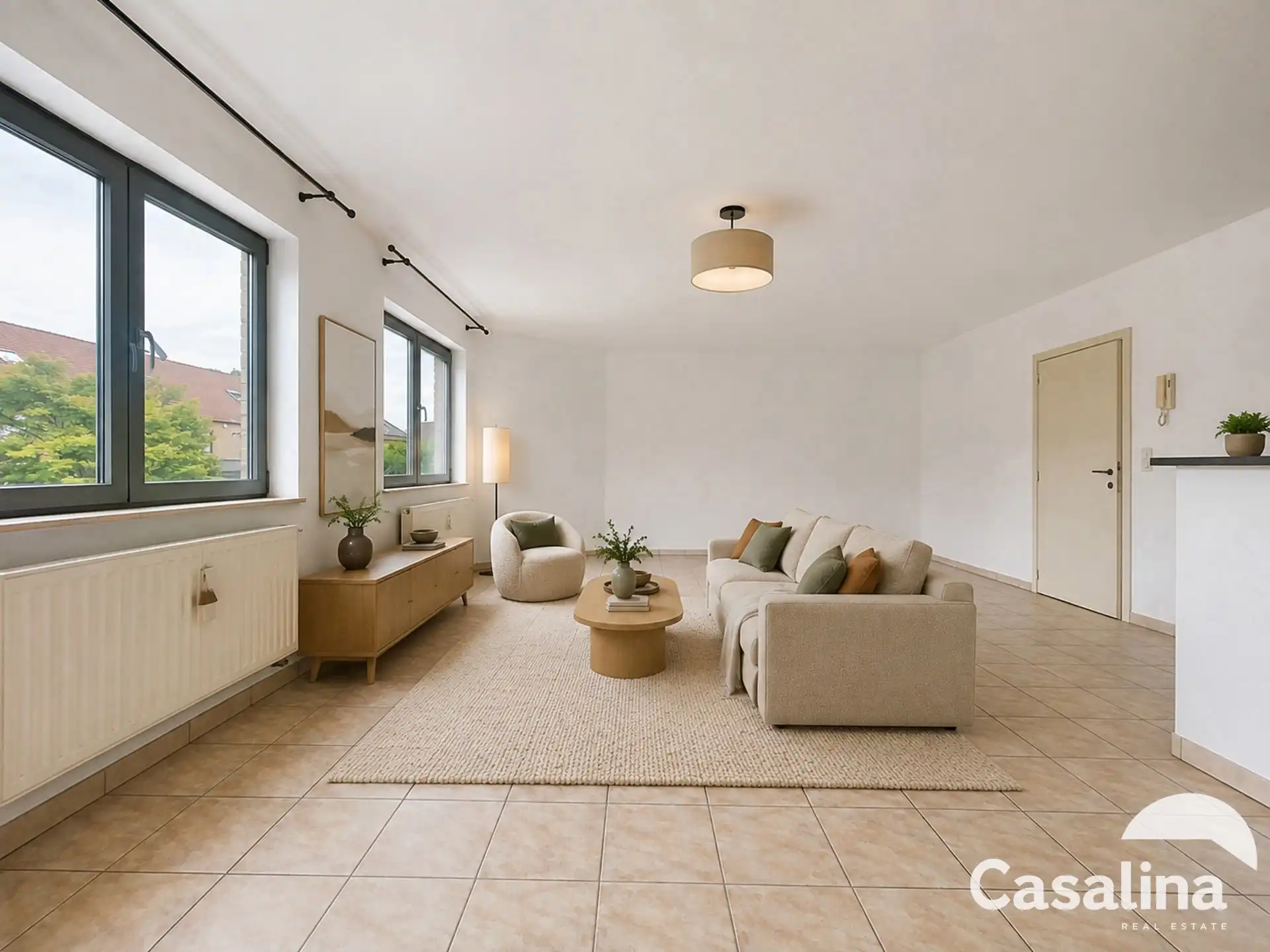 Aan de grens van WOLUWE, 2 slaapkamer appartement met terras foto 2