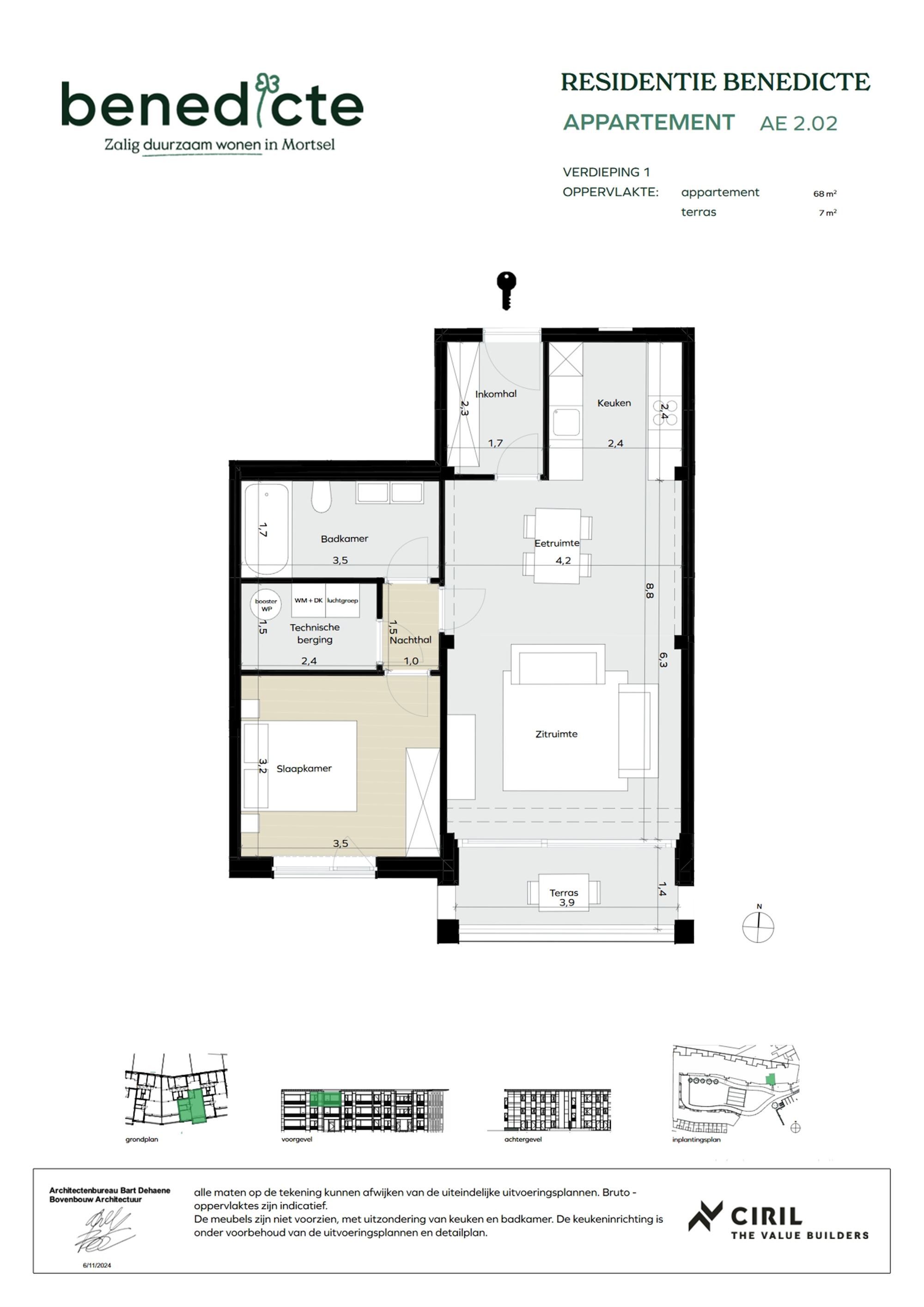 Appartement met terras foto 15